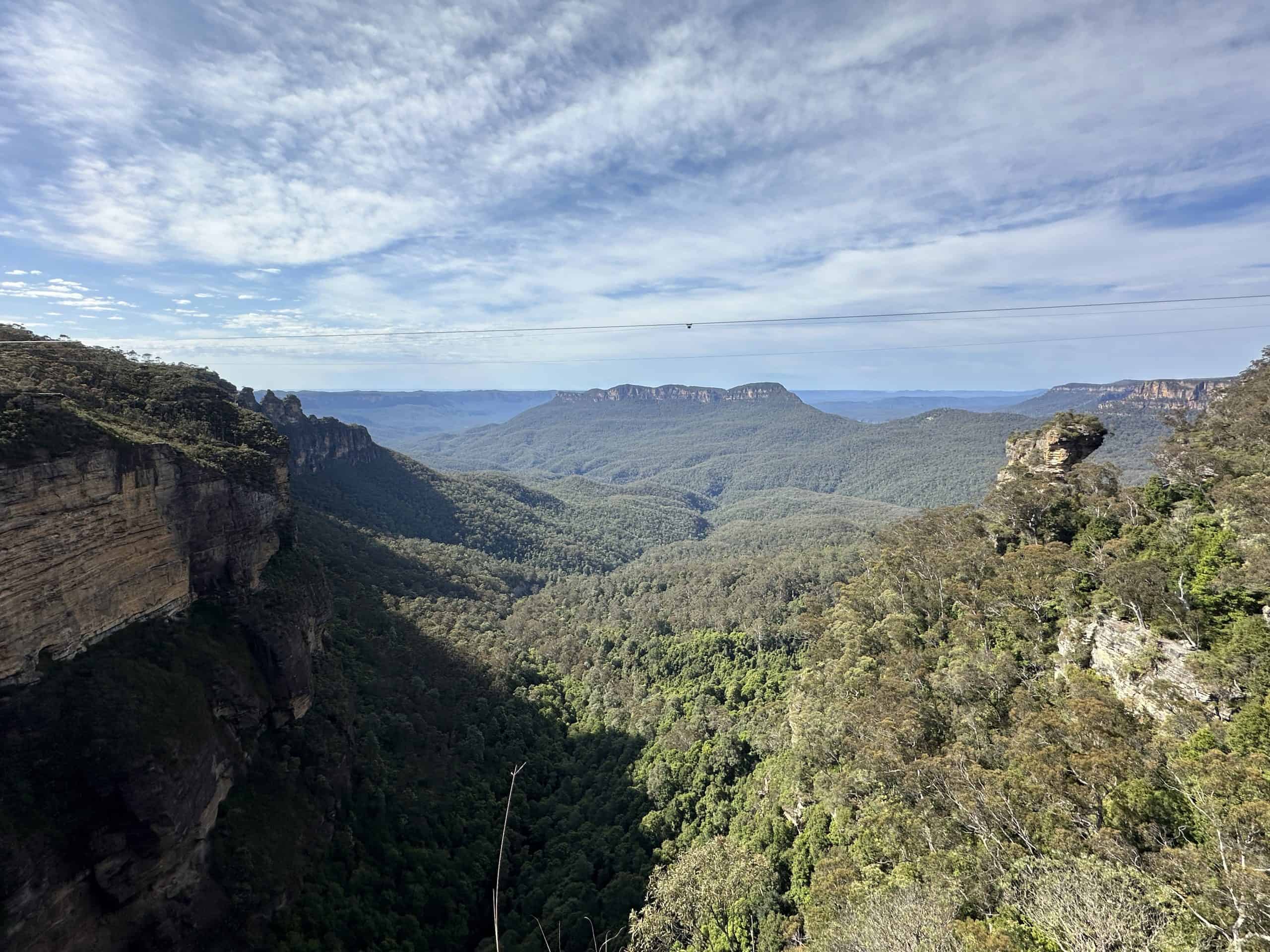View over Blue Mountains