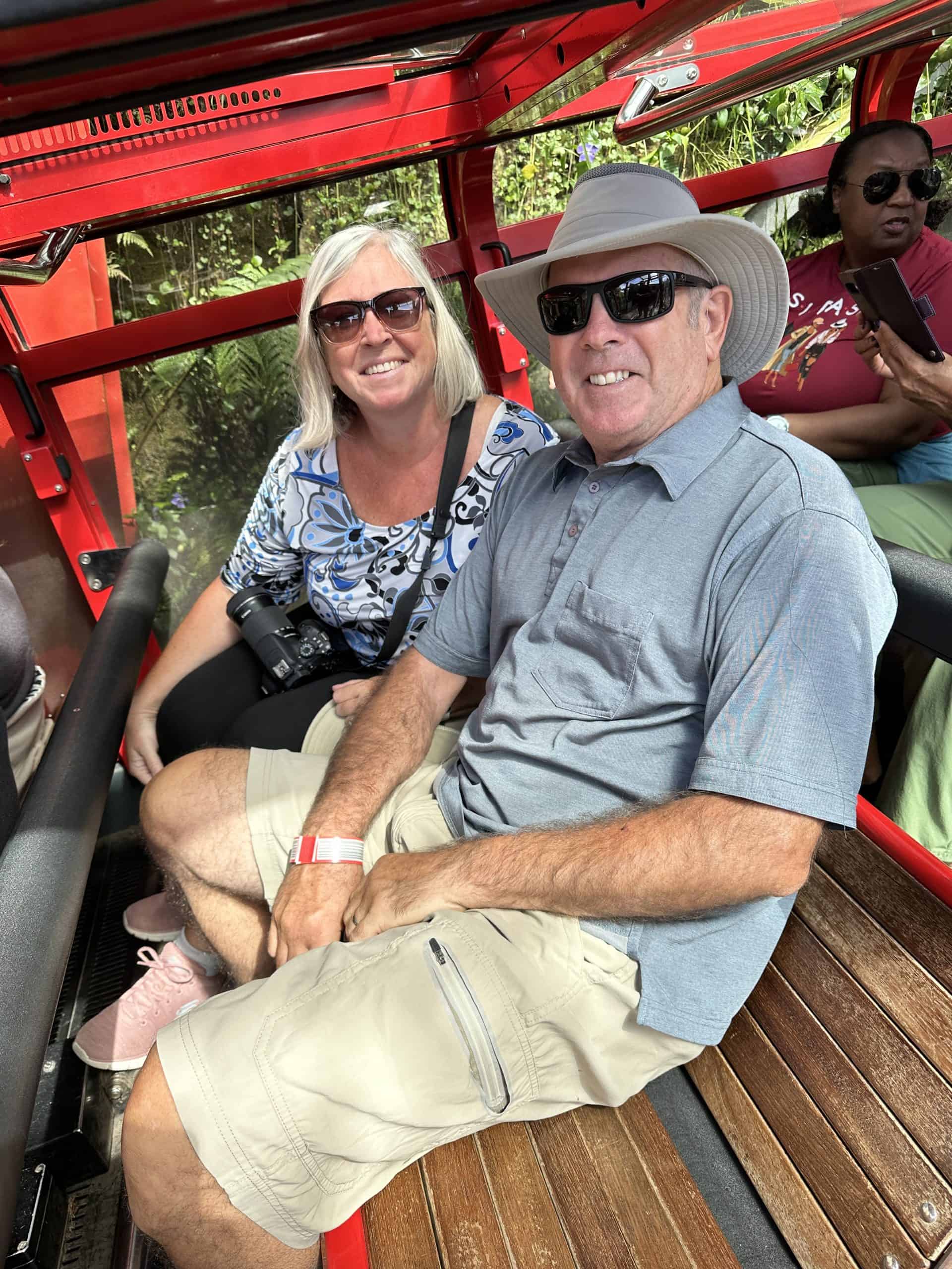 Us on the Scenic Railway