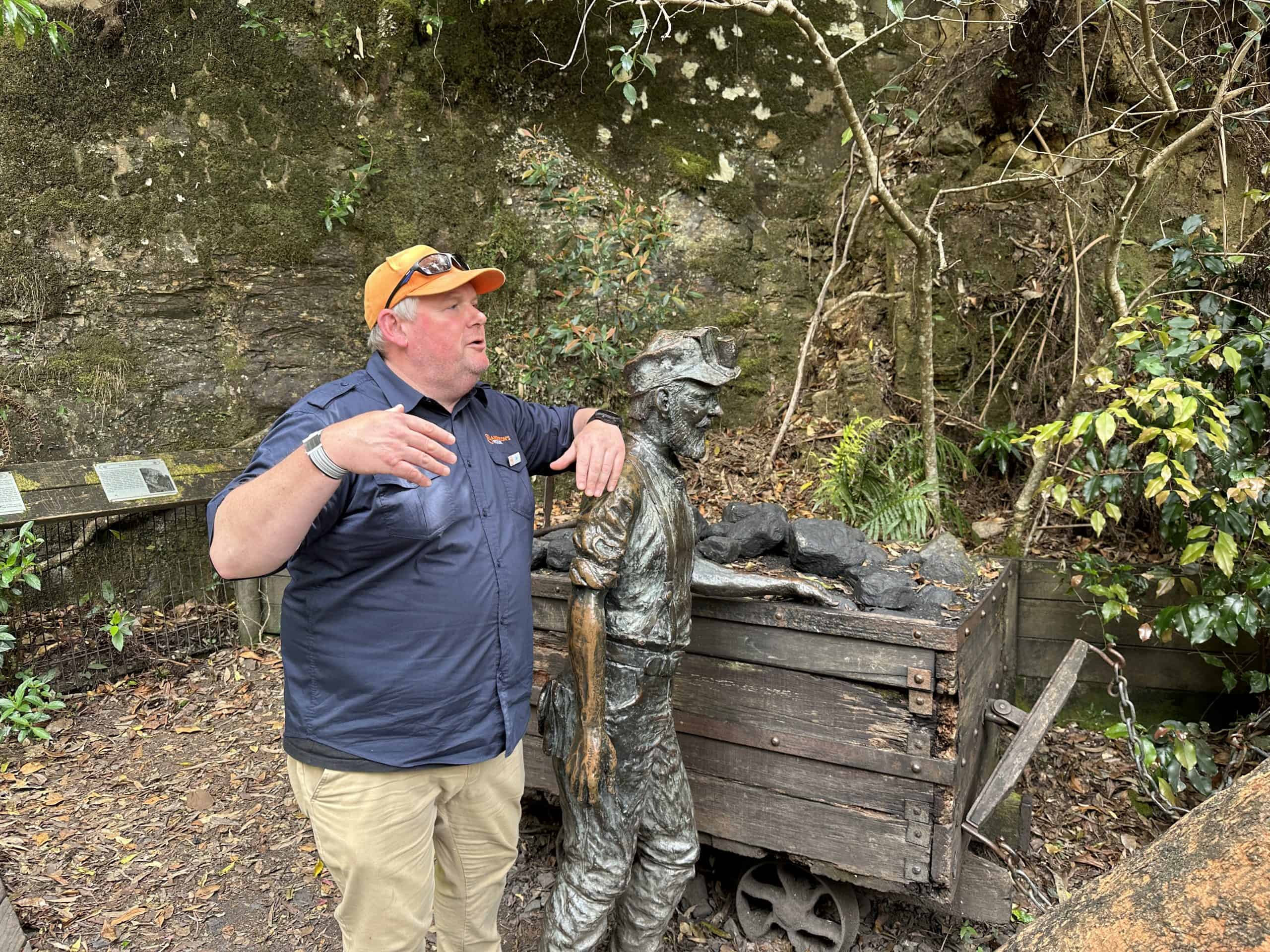 Coal mine display