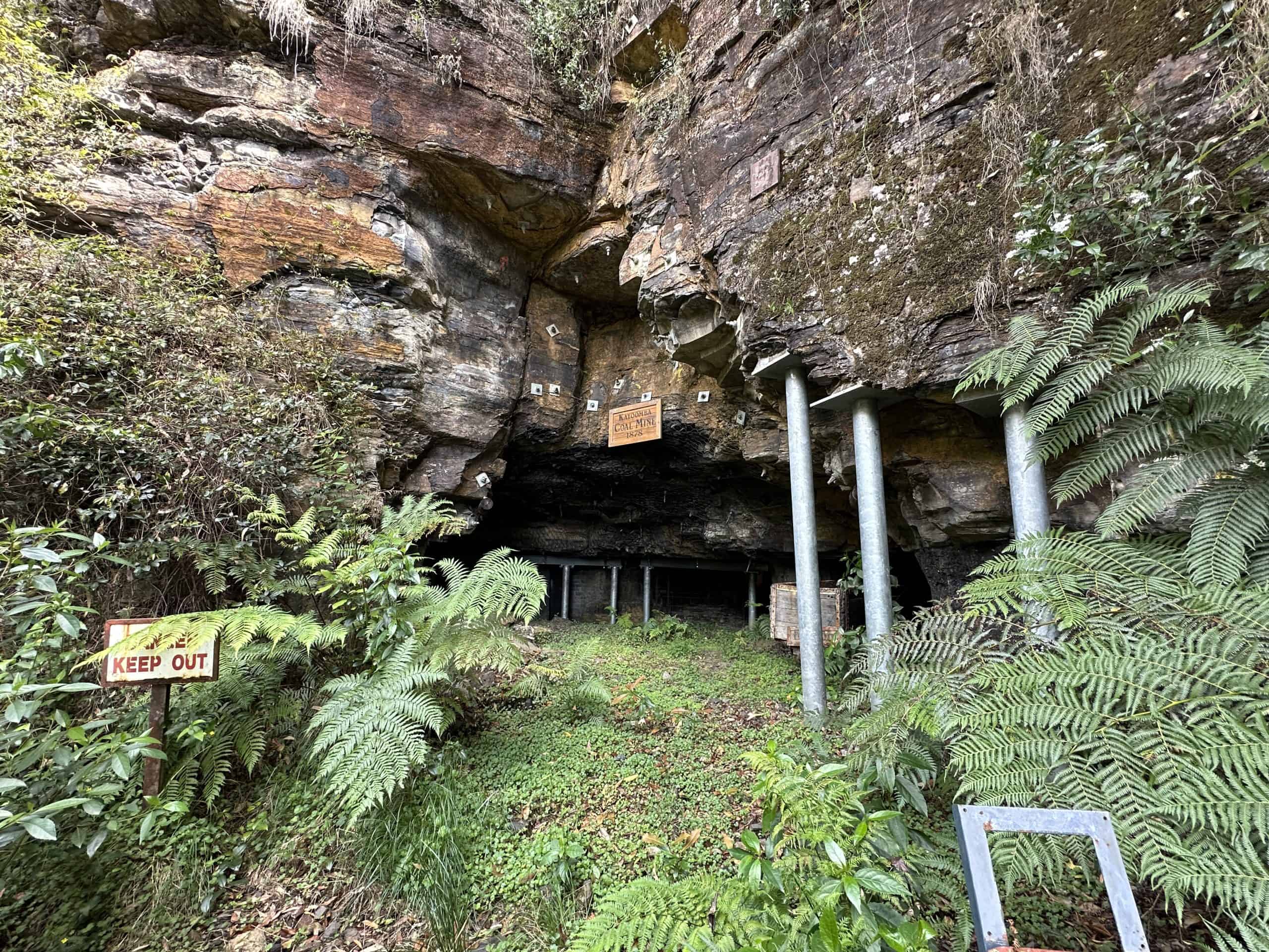 Entrance to the coal mine