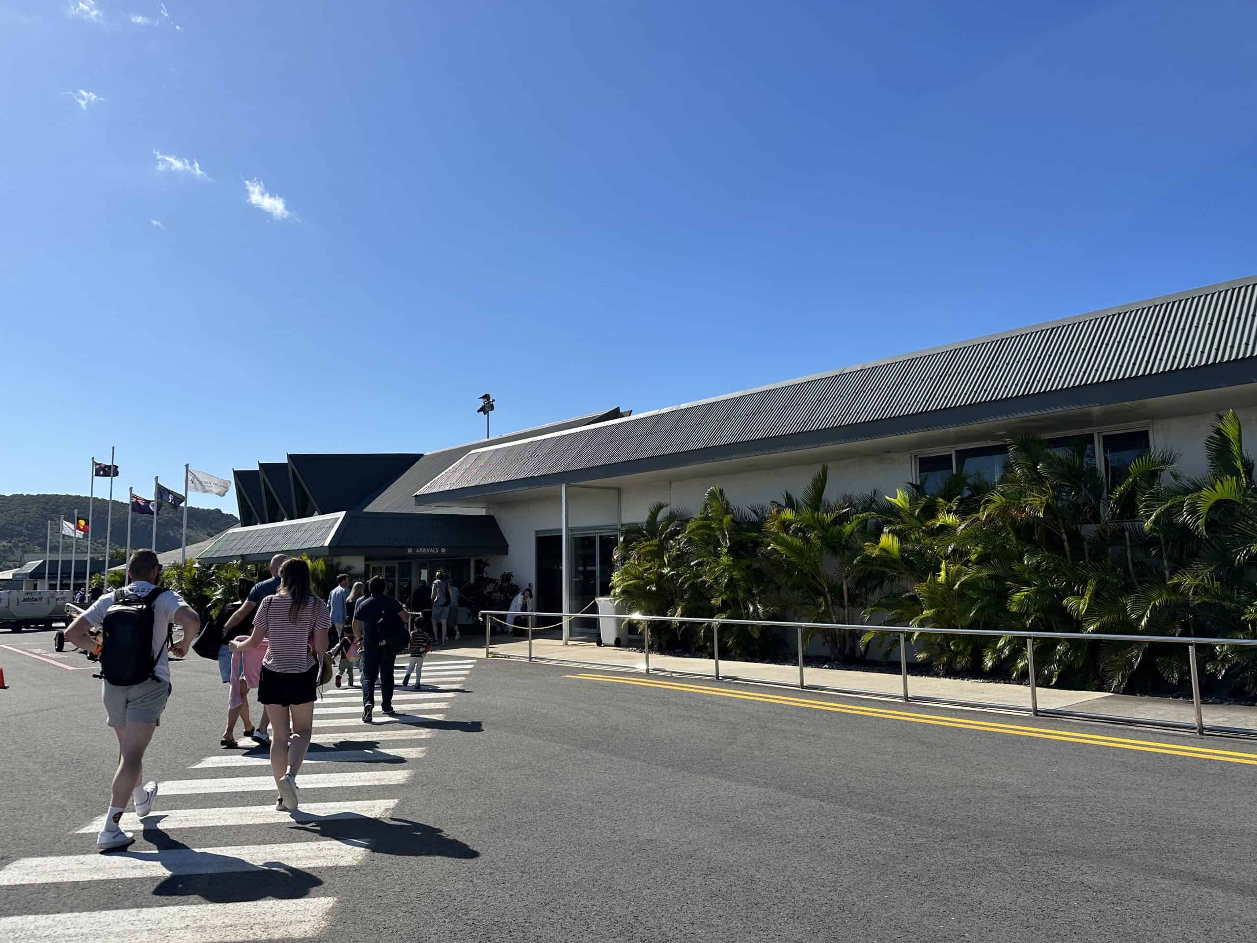 Hamilton Island airport terminal