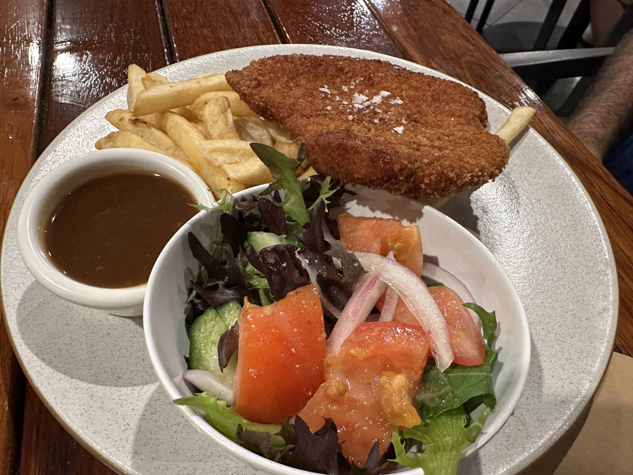 Chicken schnitzel