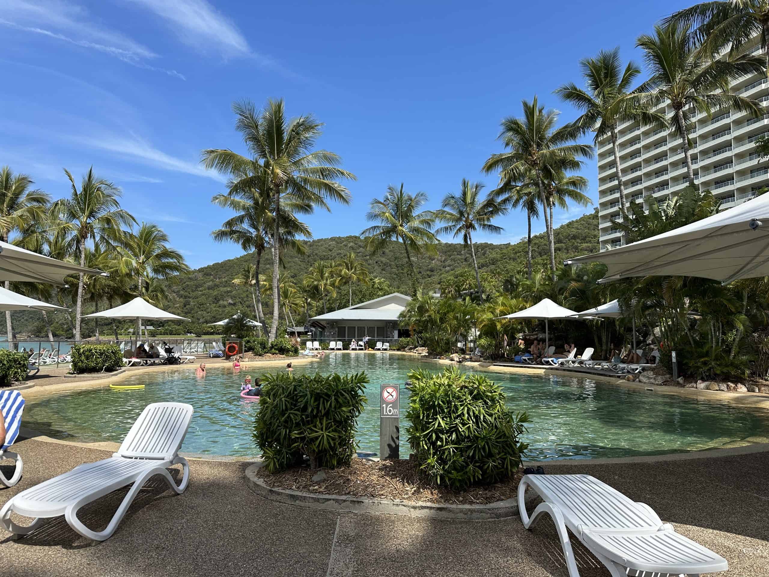 Public pool on Hamilton Island