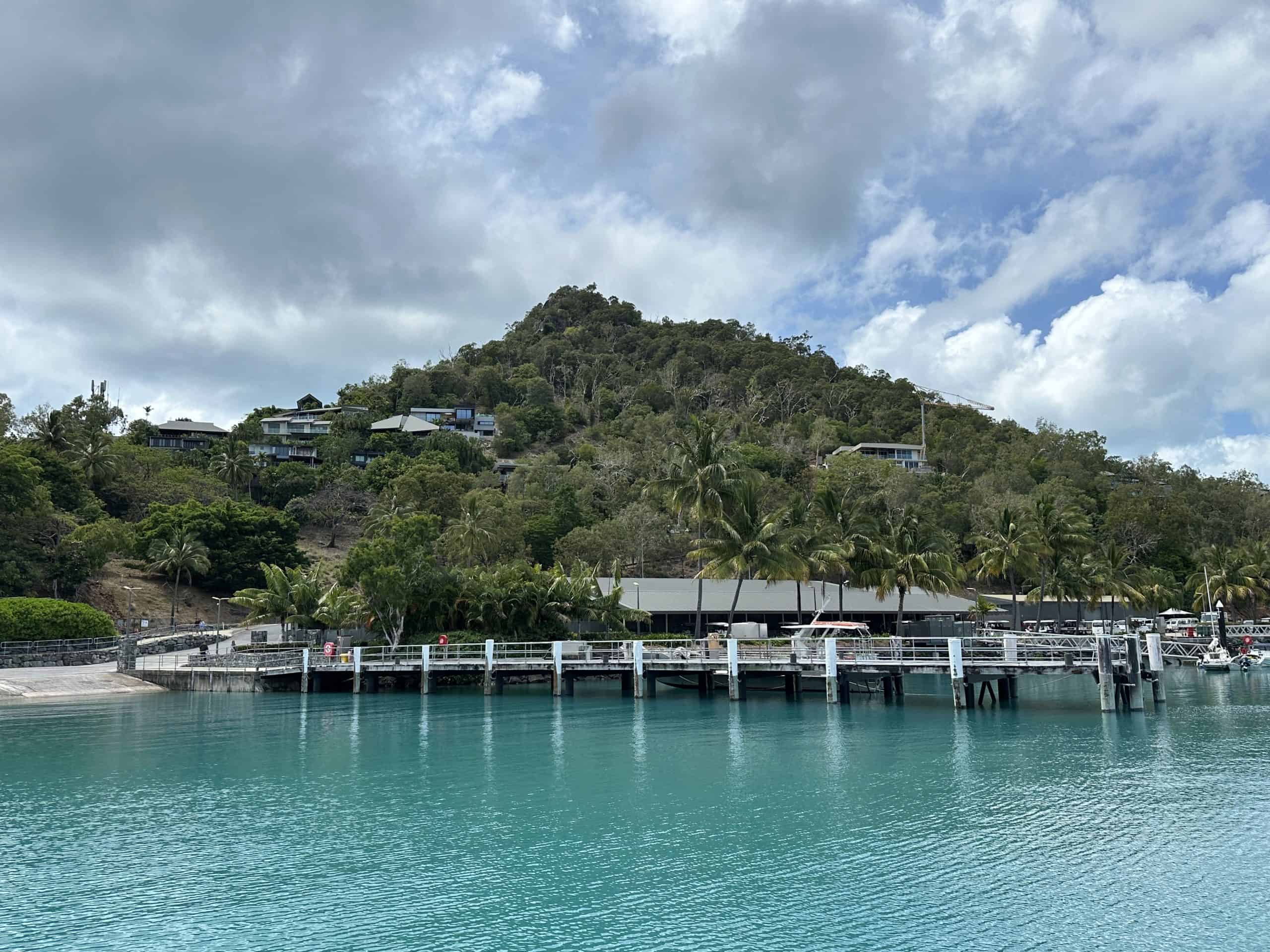 Ferry dock at Hamilton Island