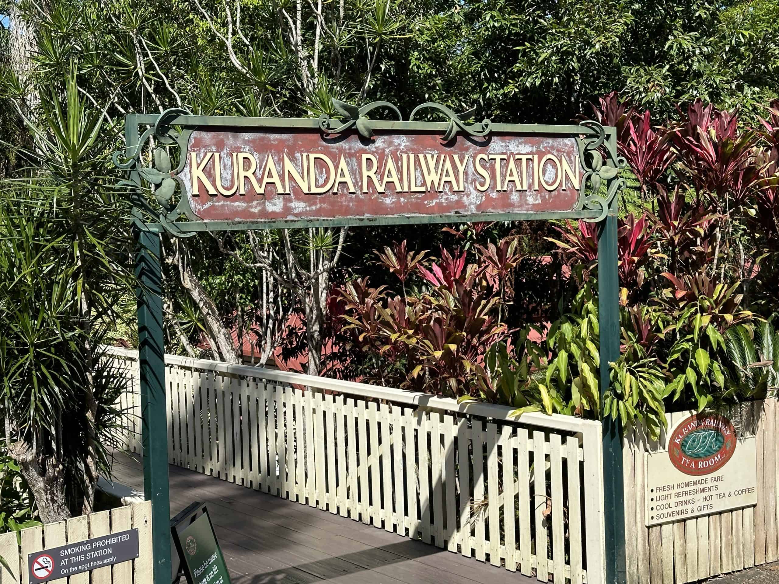 Entrance to Scenic Railway Station