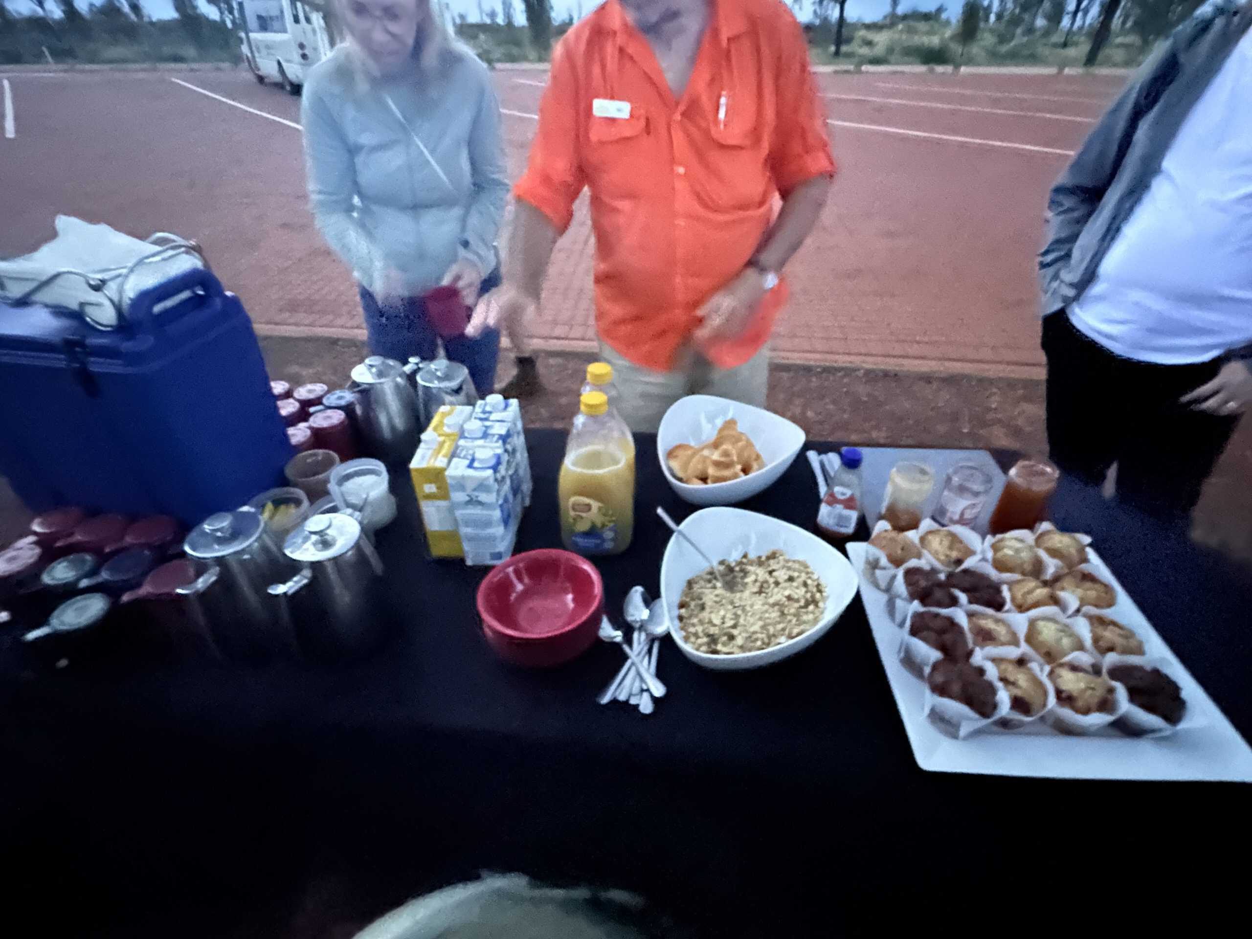 Breakfast at the Segway tour