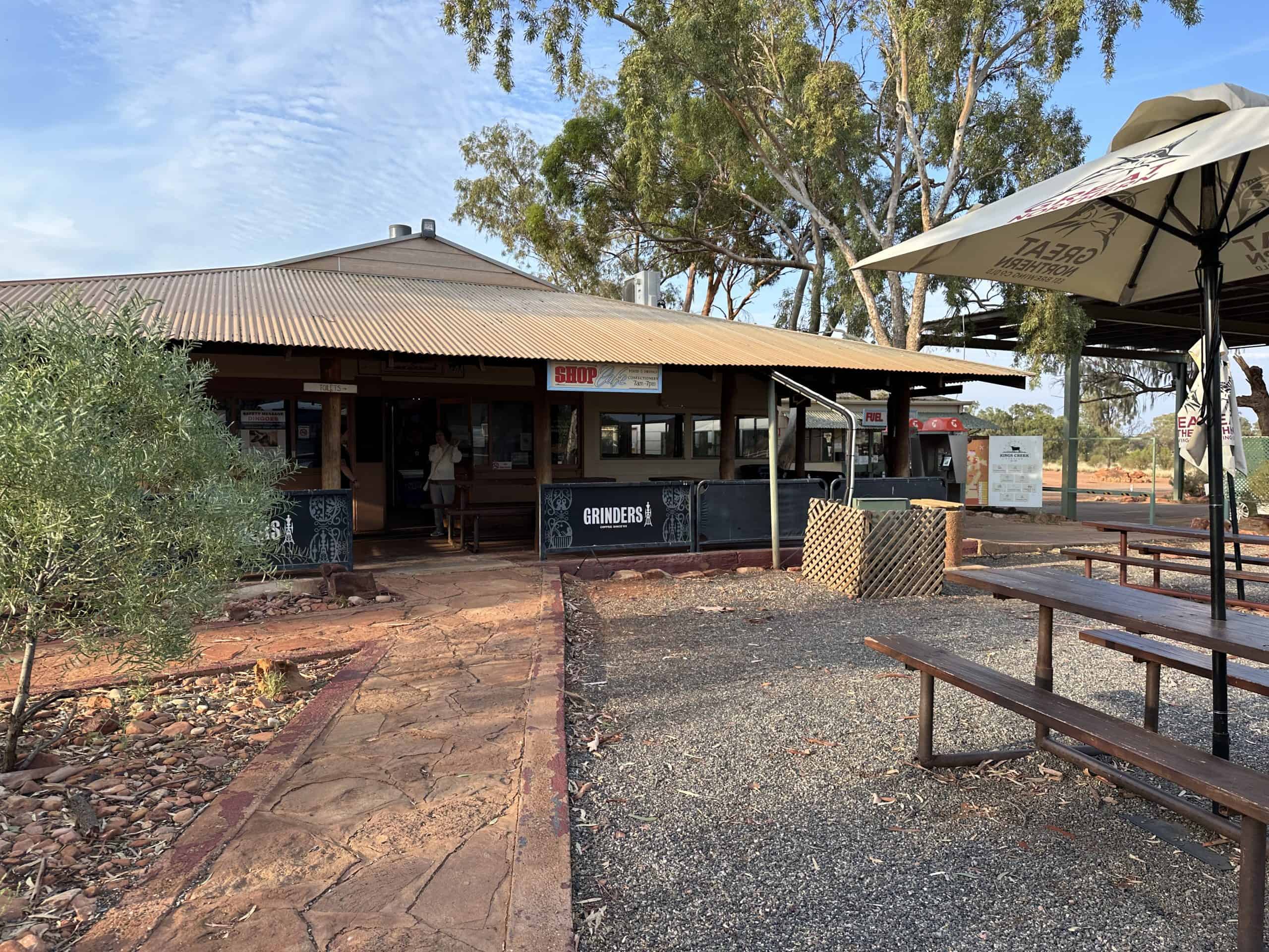 the entrance to Kings Creek Station