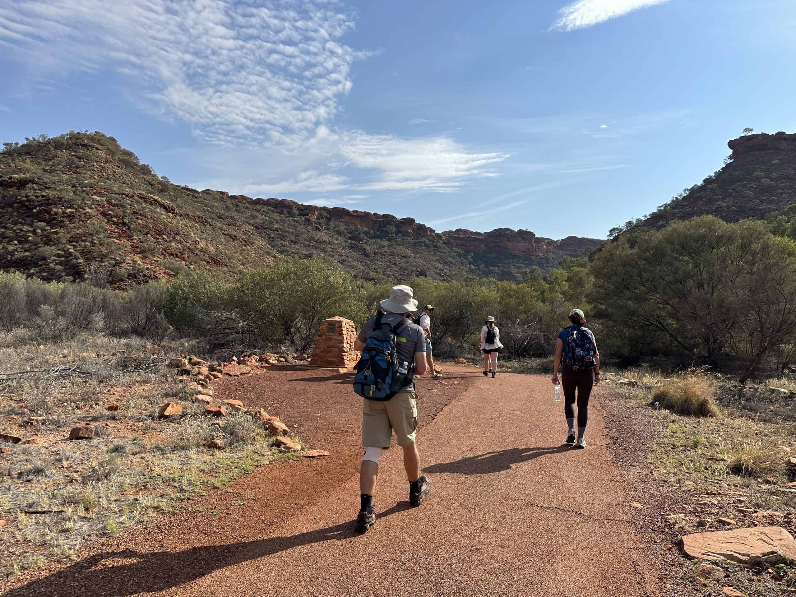 Starting out along the flat path