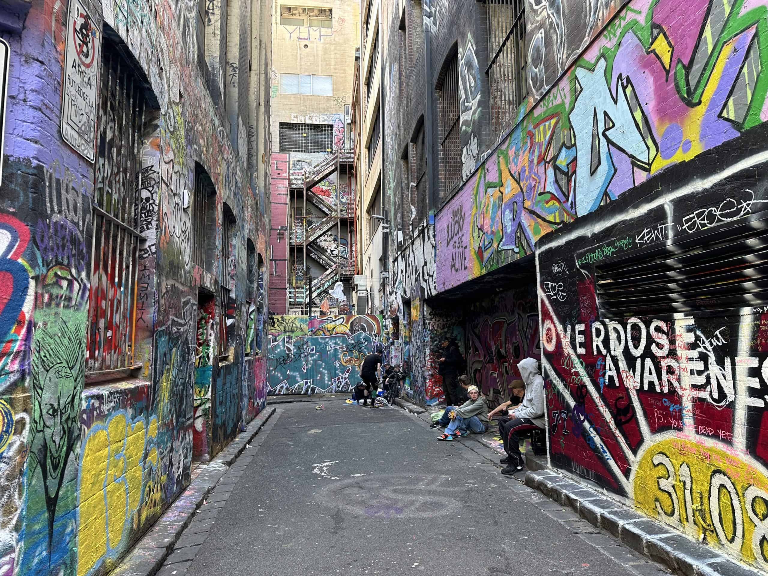 Gritty street art