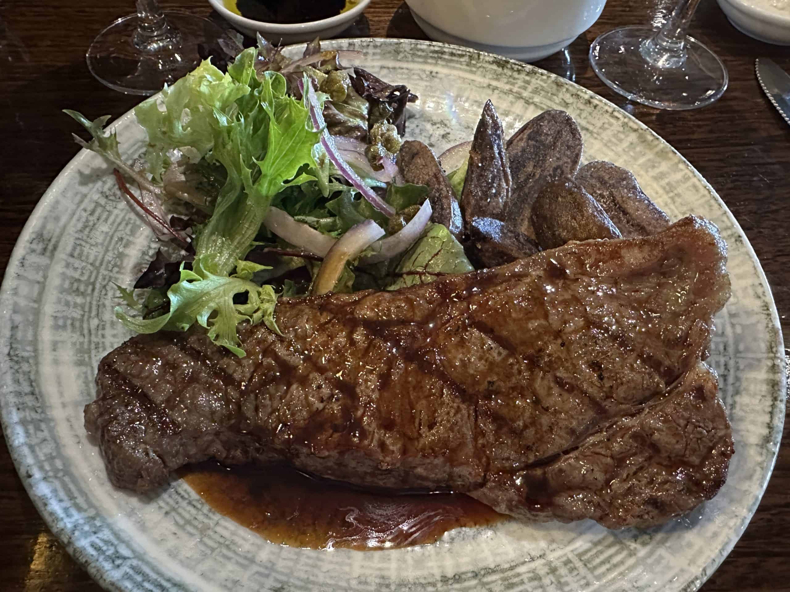 Steak dinner