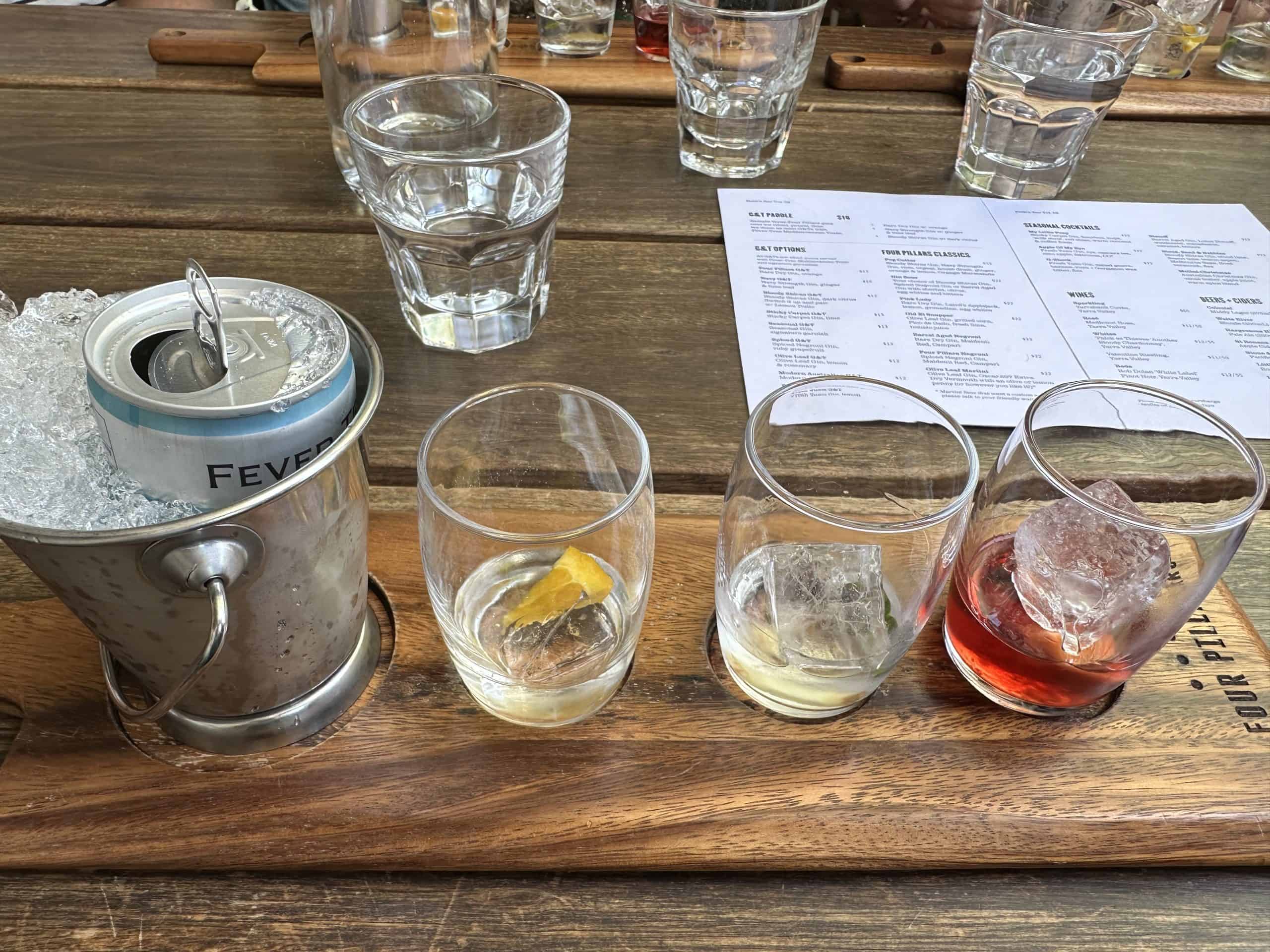 Gin tasting