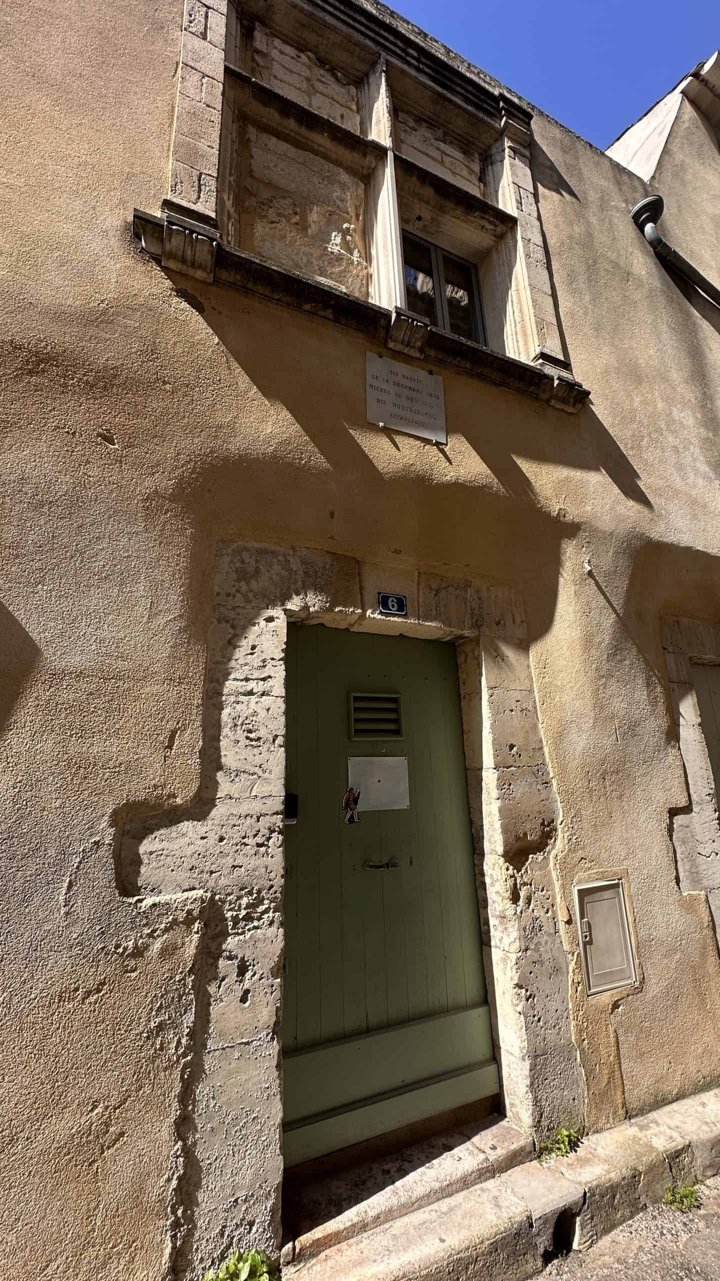 House where Nostradamus was born