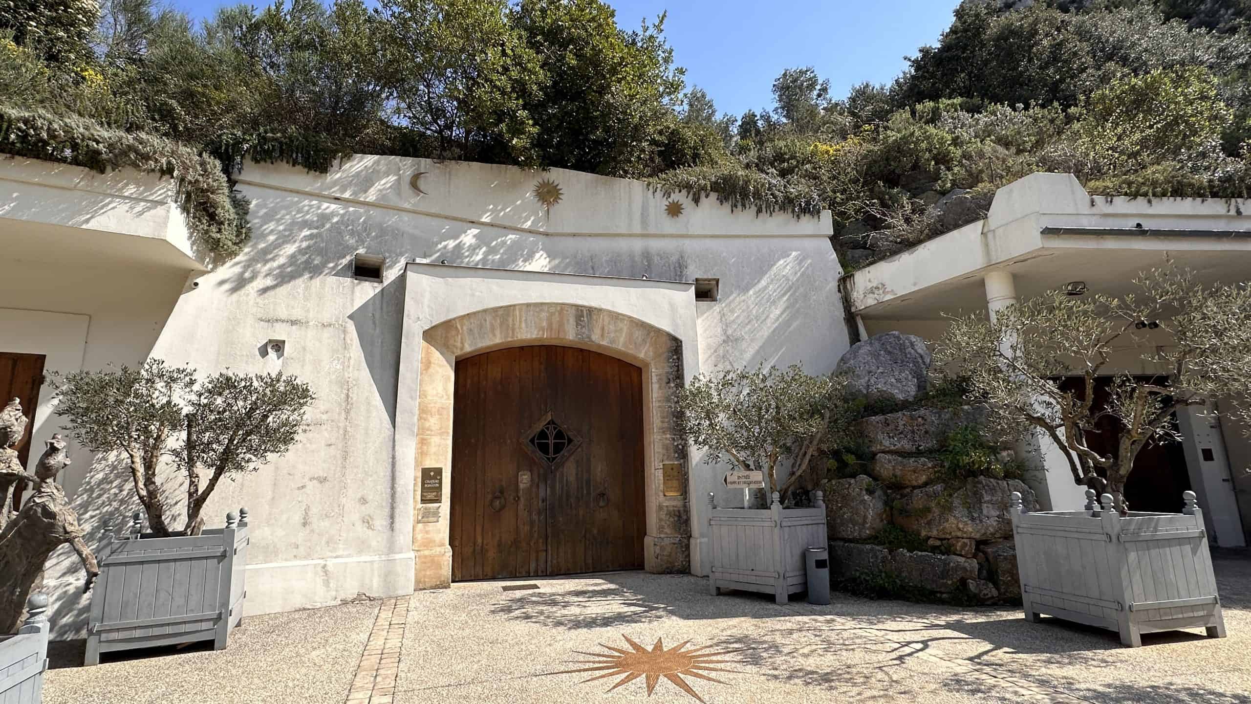 Entrance to the winery