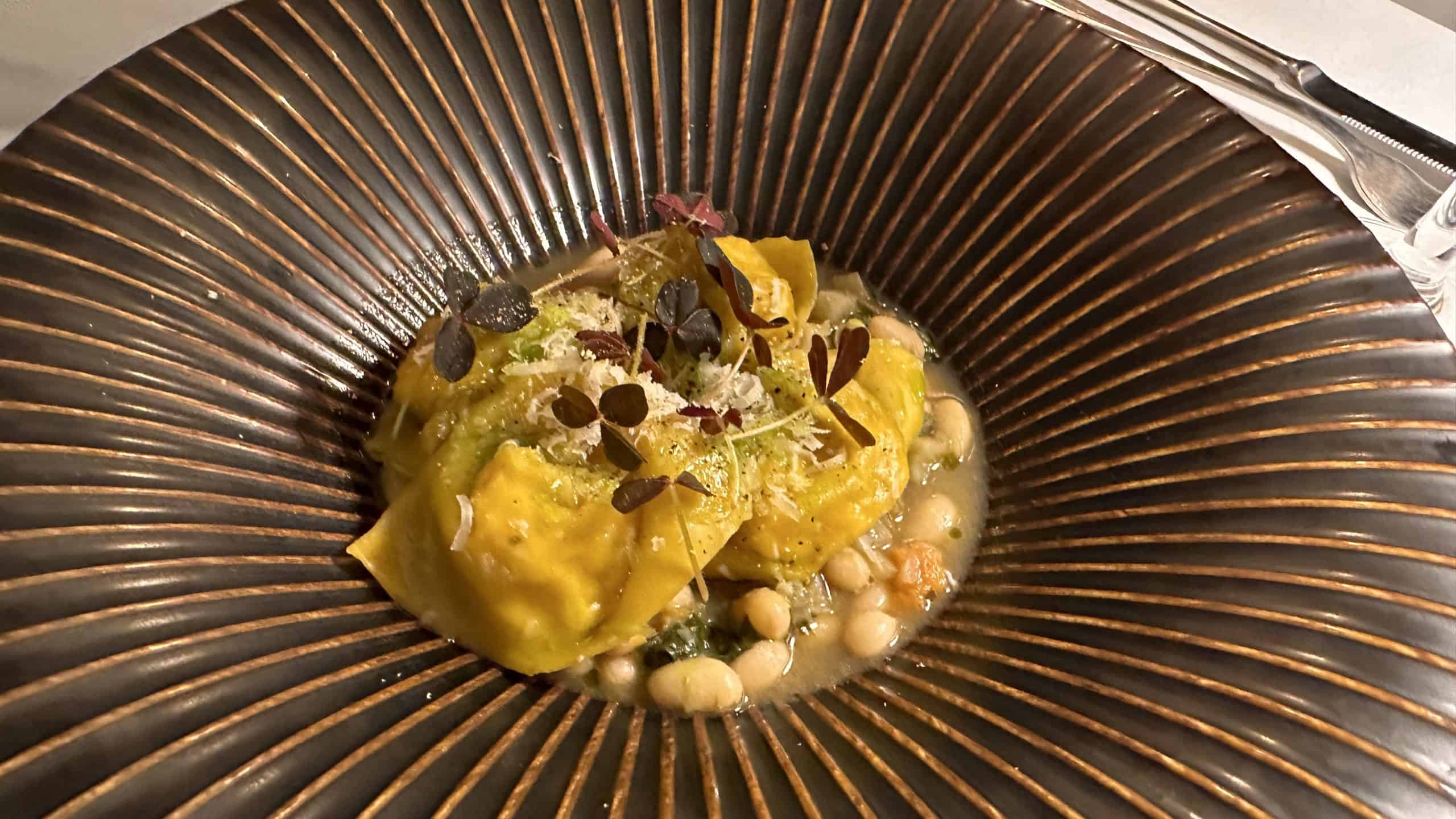 Lobster ravioli