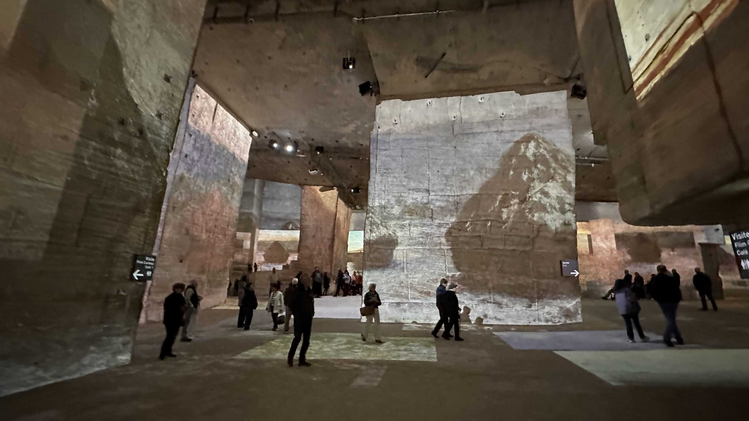 Immersive projections to walk through