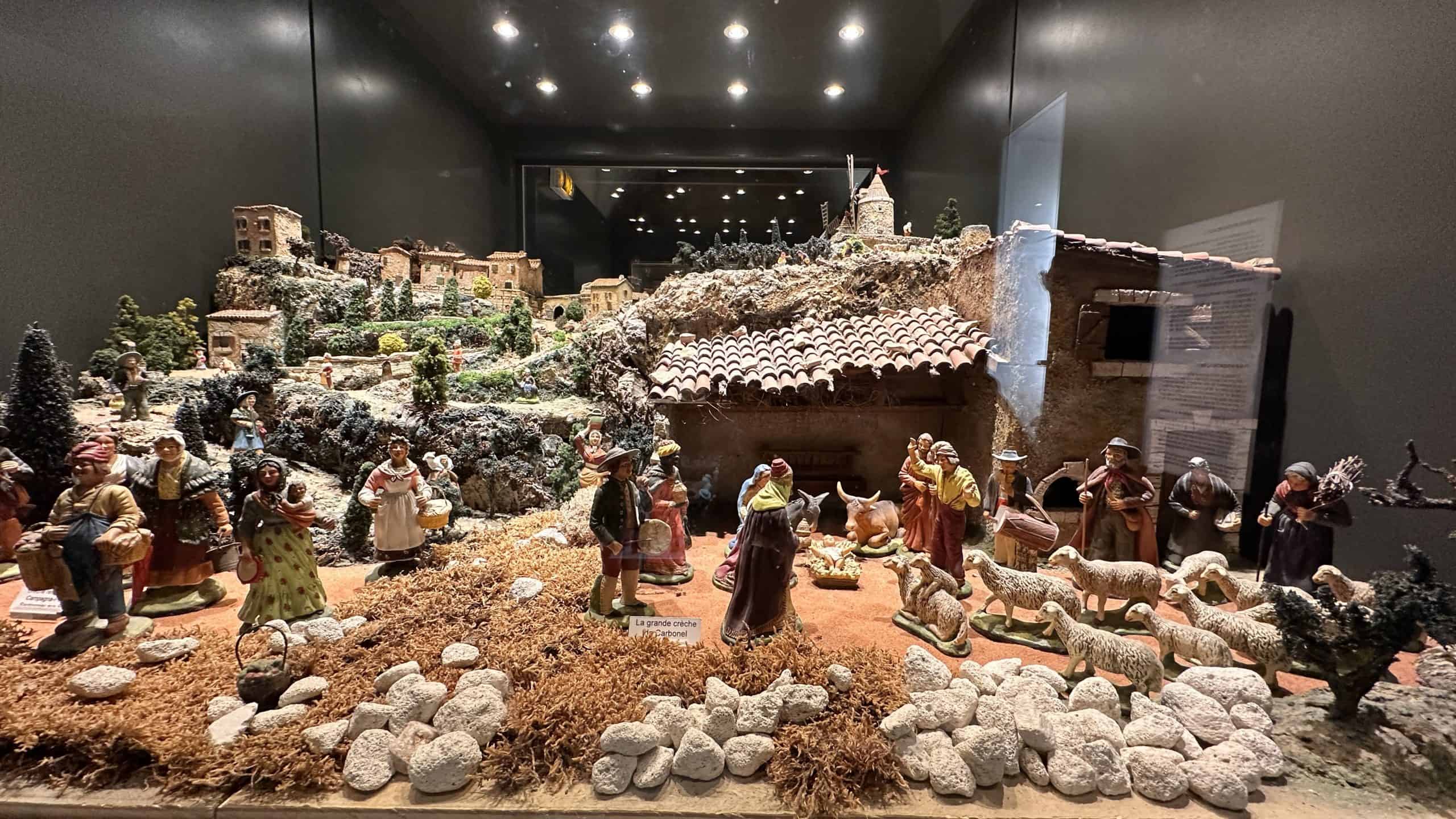 Santon nativity scene