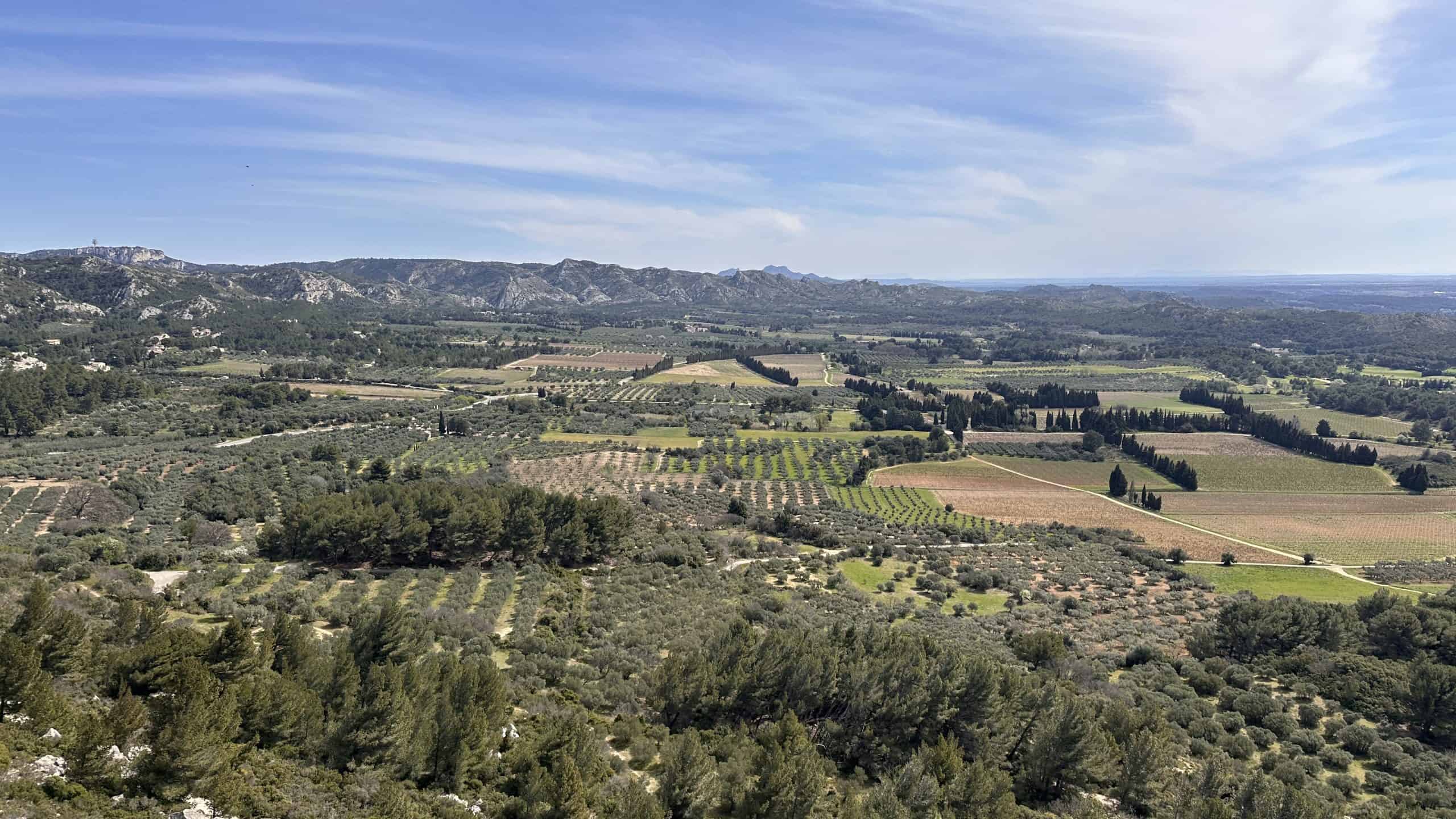 View over the valley