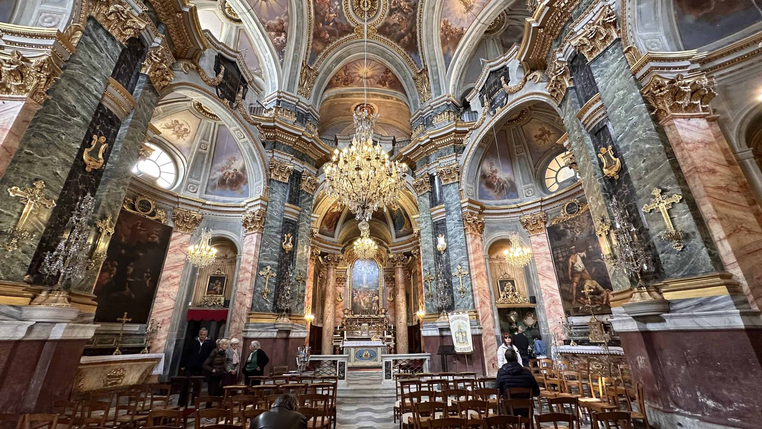 Interior of Chapel of Mercy