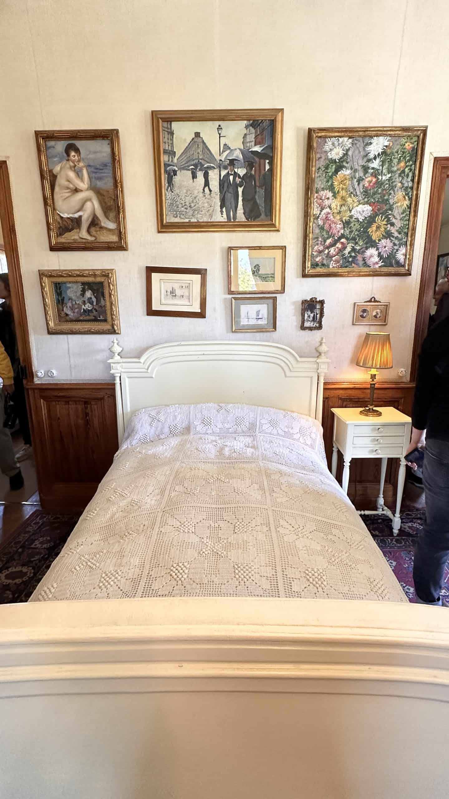 Claude Monet's bedroom