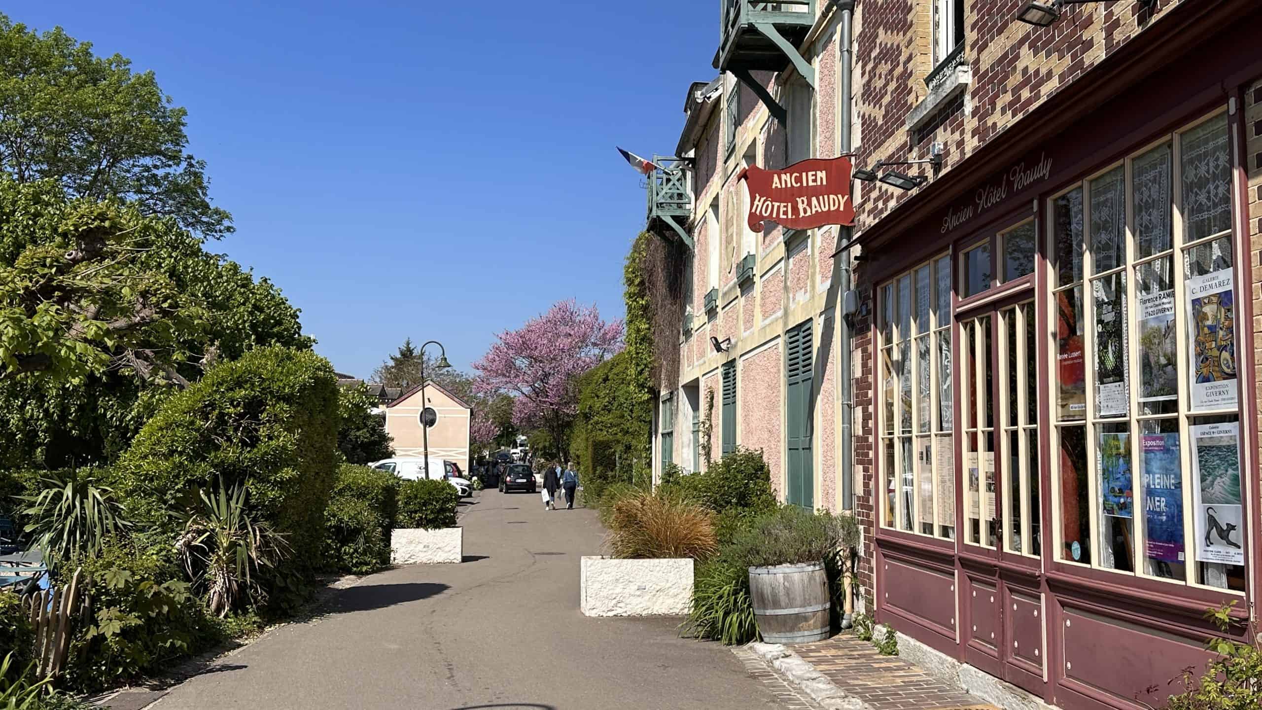 Main street of Giverny
