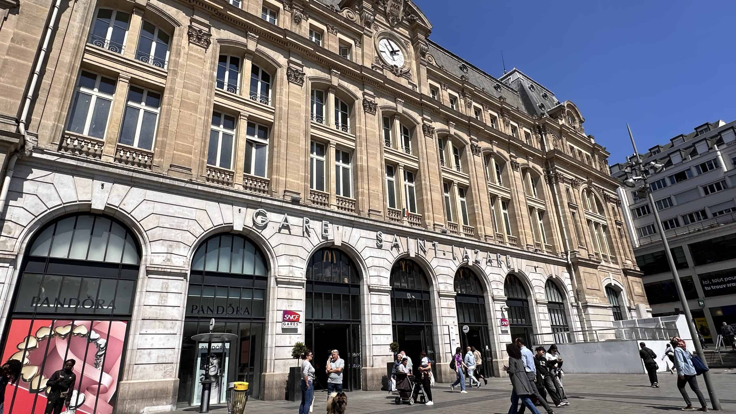 St Lazare train station
