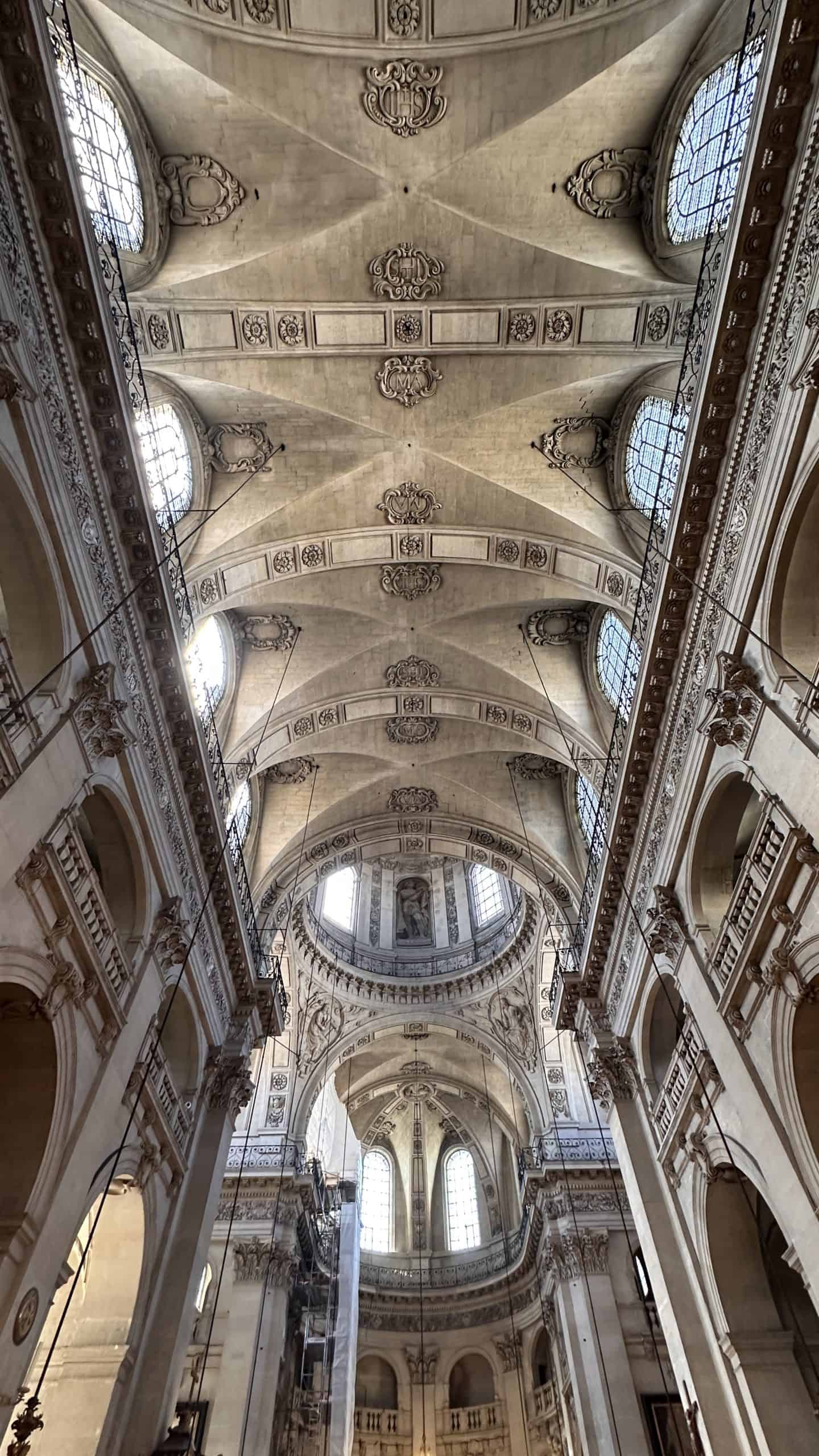 St Paul St Louis church ceiling