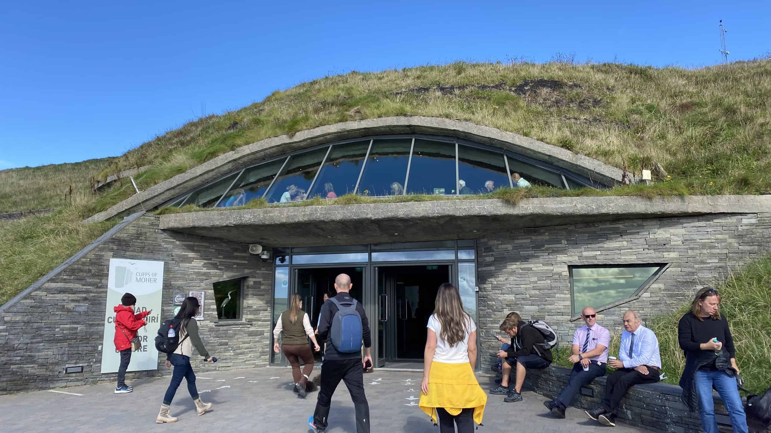 The entrance to the Visitor Centre