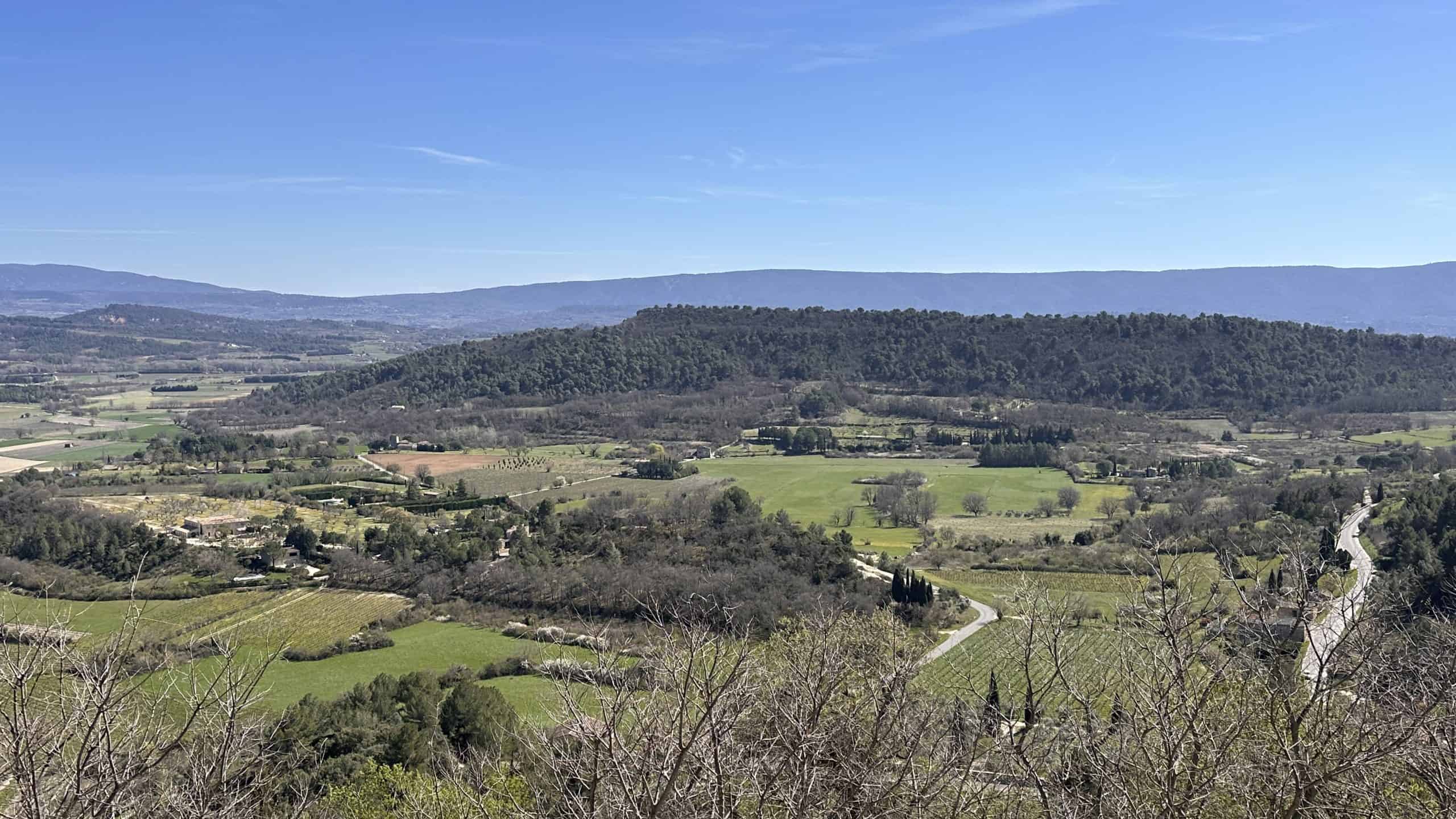 View of the mountains