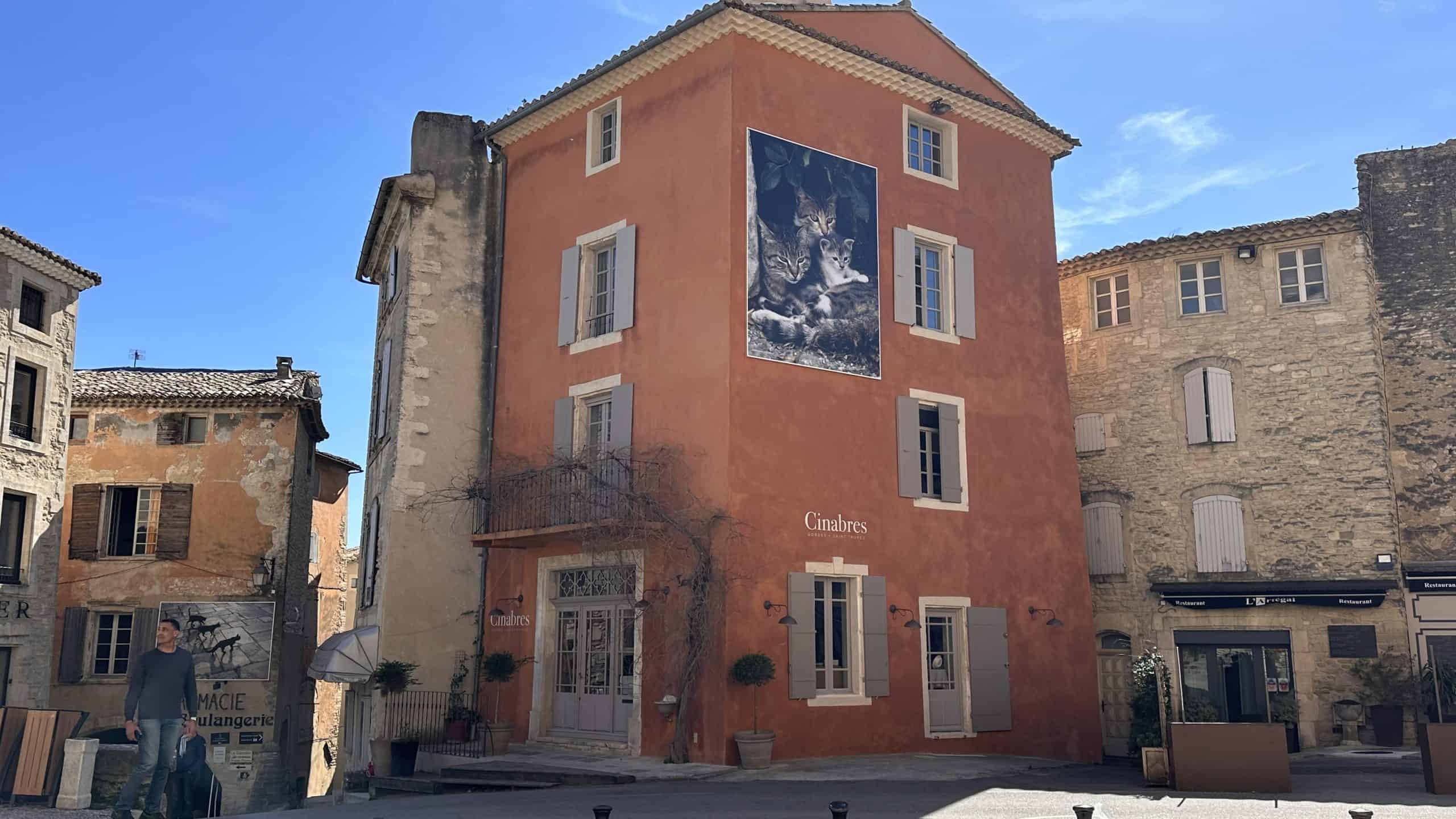 Lovely buildings in Gordes