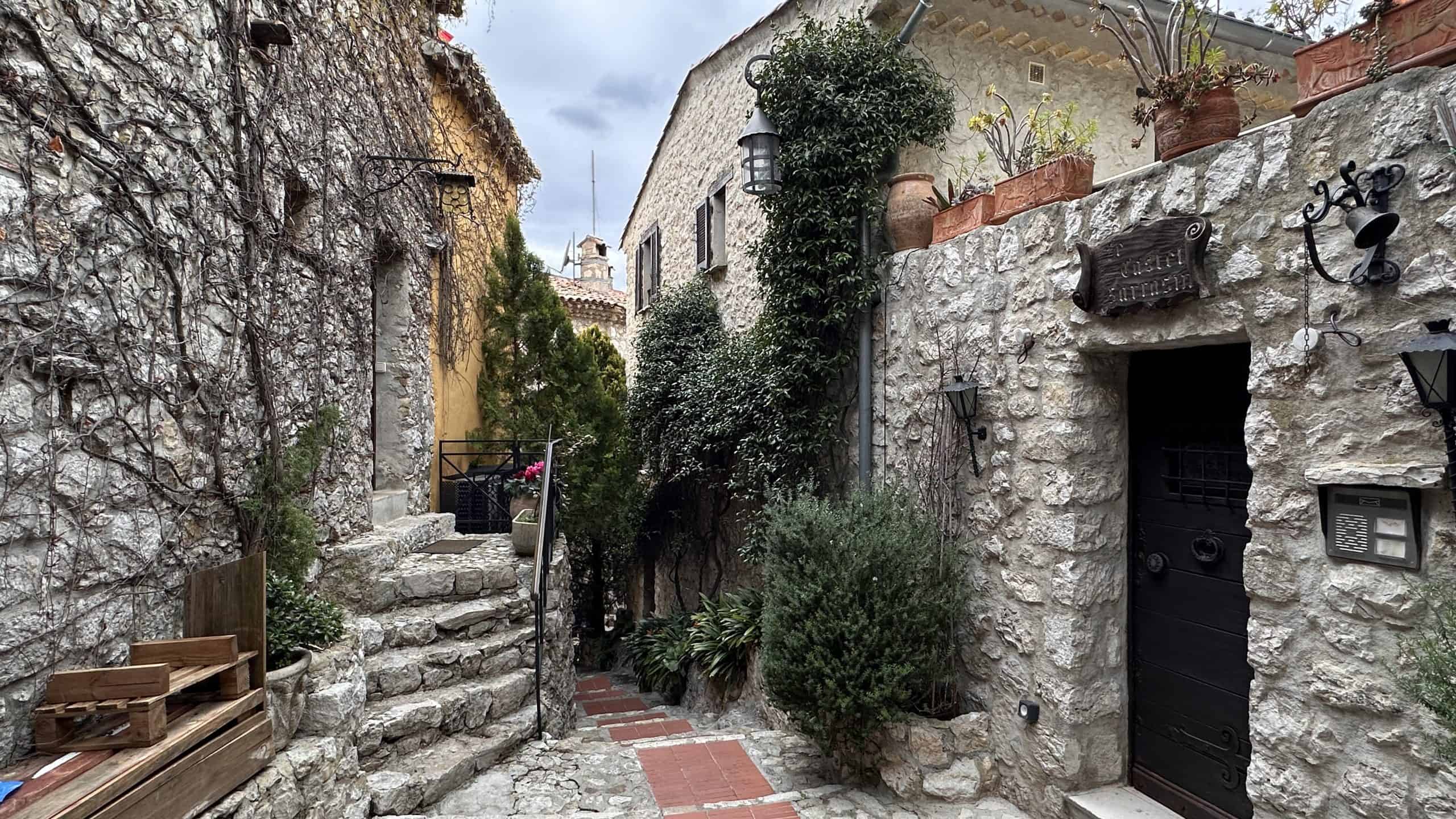 Pretty streets of Eze