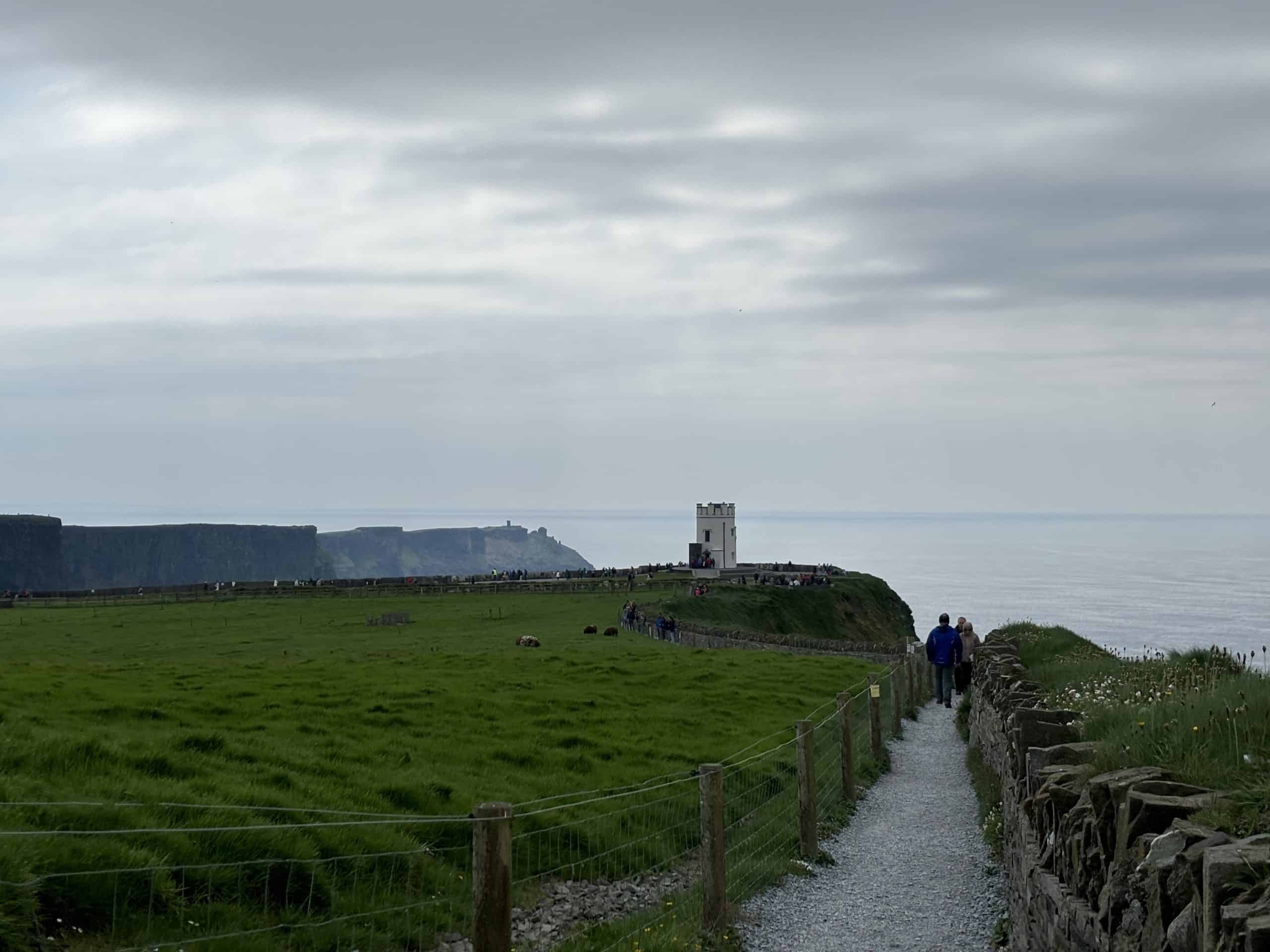 Path coming from the Doolin direction