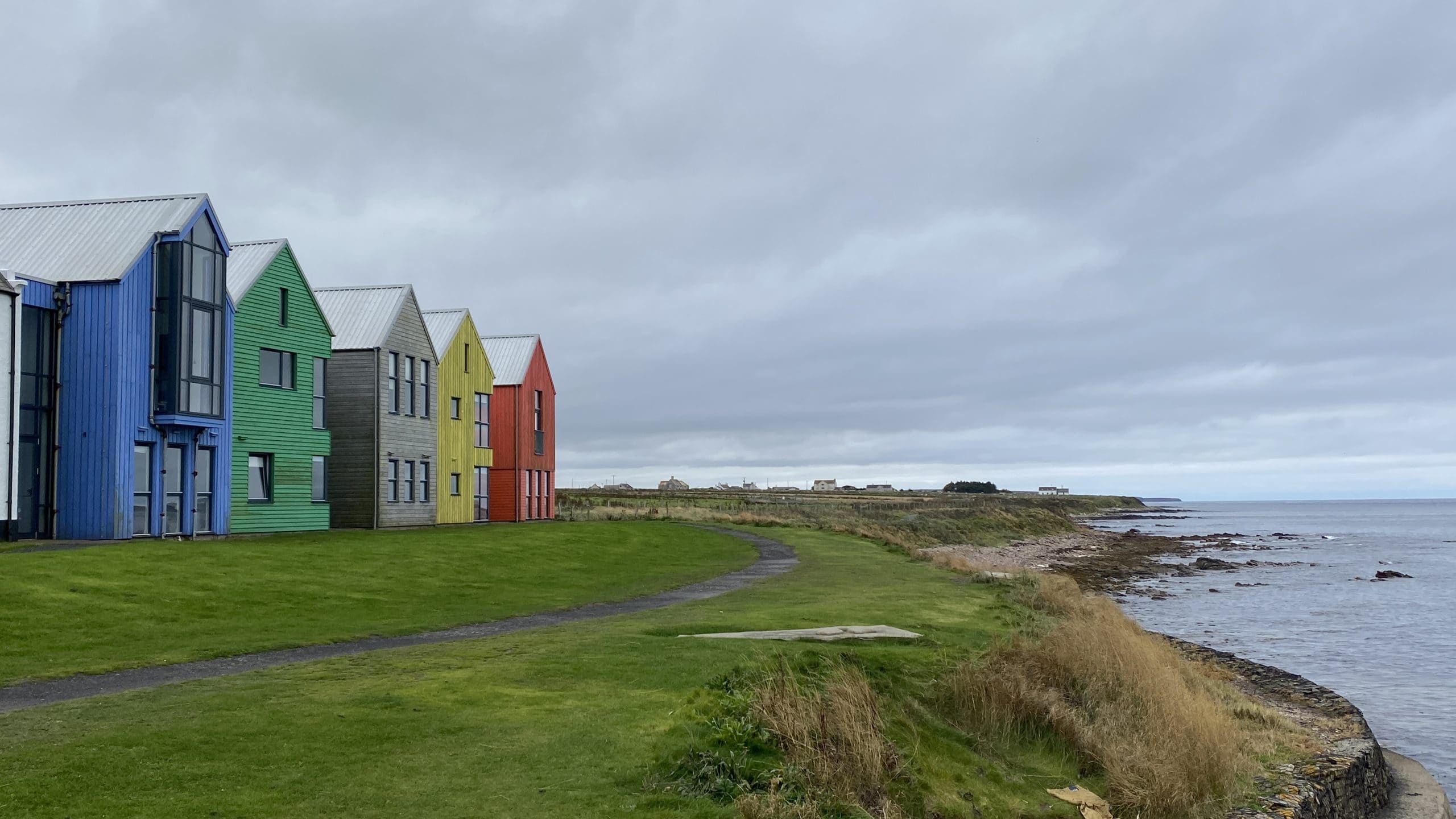 Colourful buildings