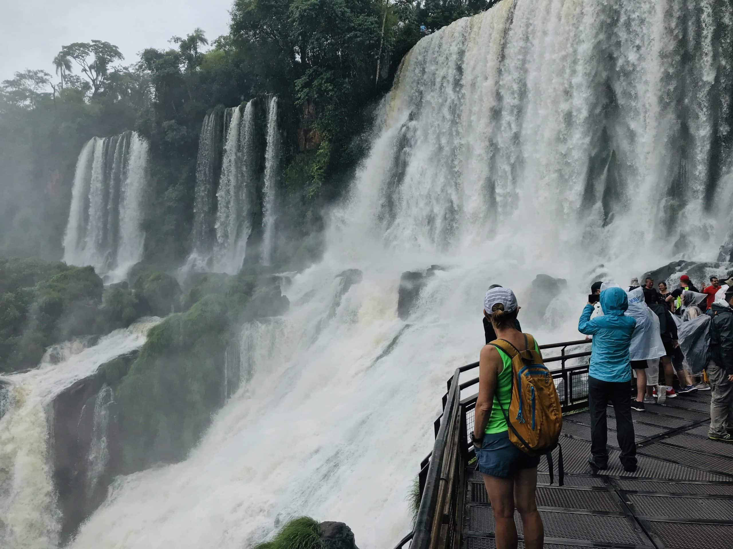 Boardwalk system at the Falls