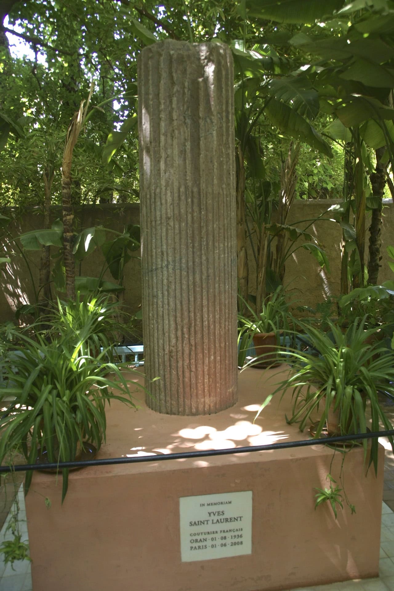 Yves Saint Laurent memorial