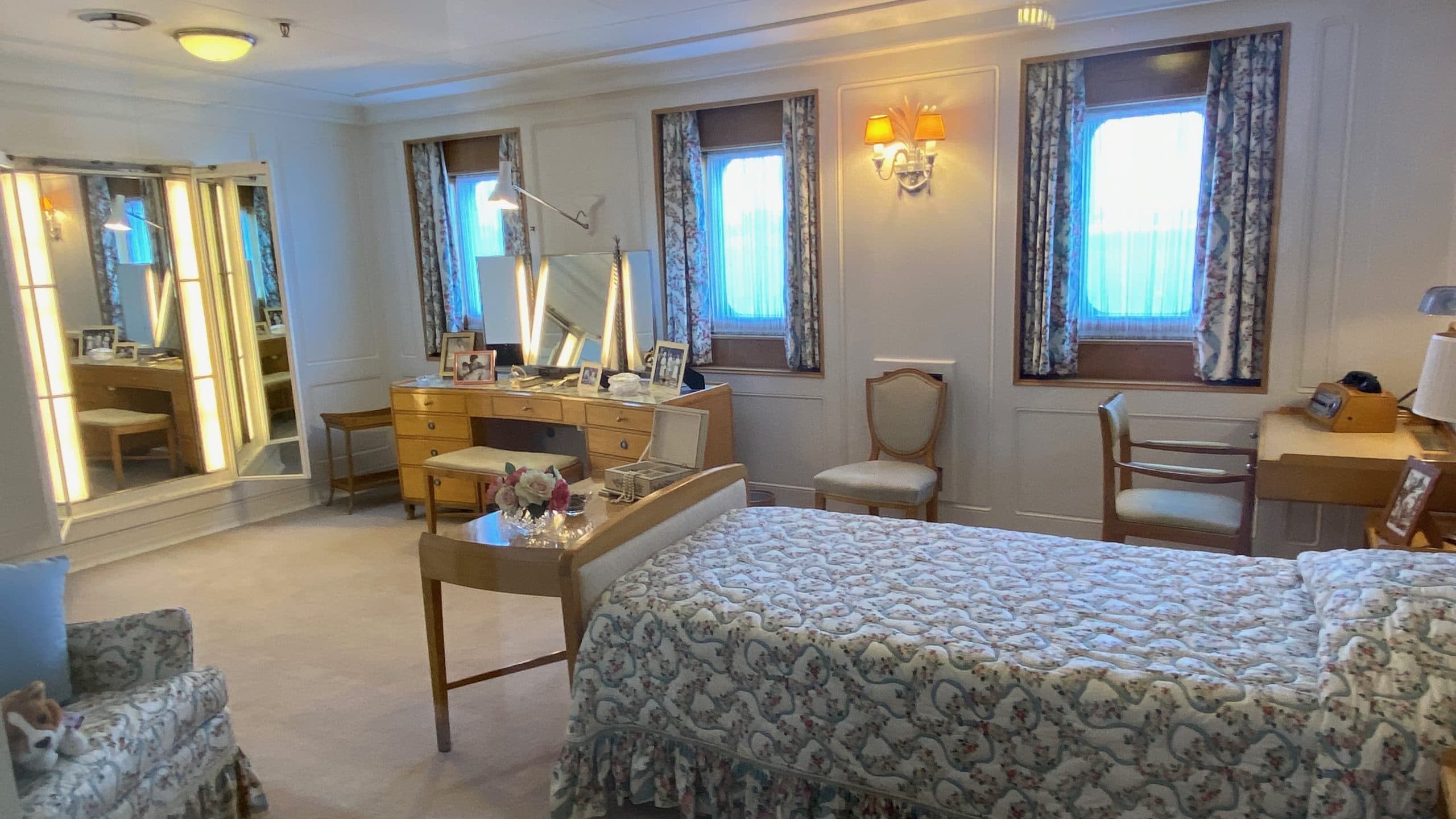 Queen Elizabeth's bedroom