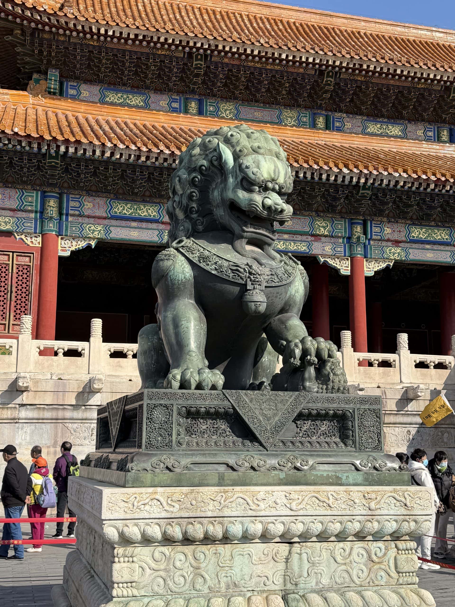 Lions for protection