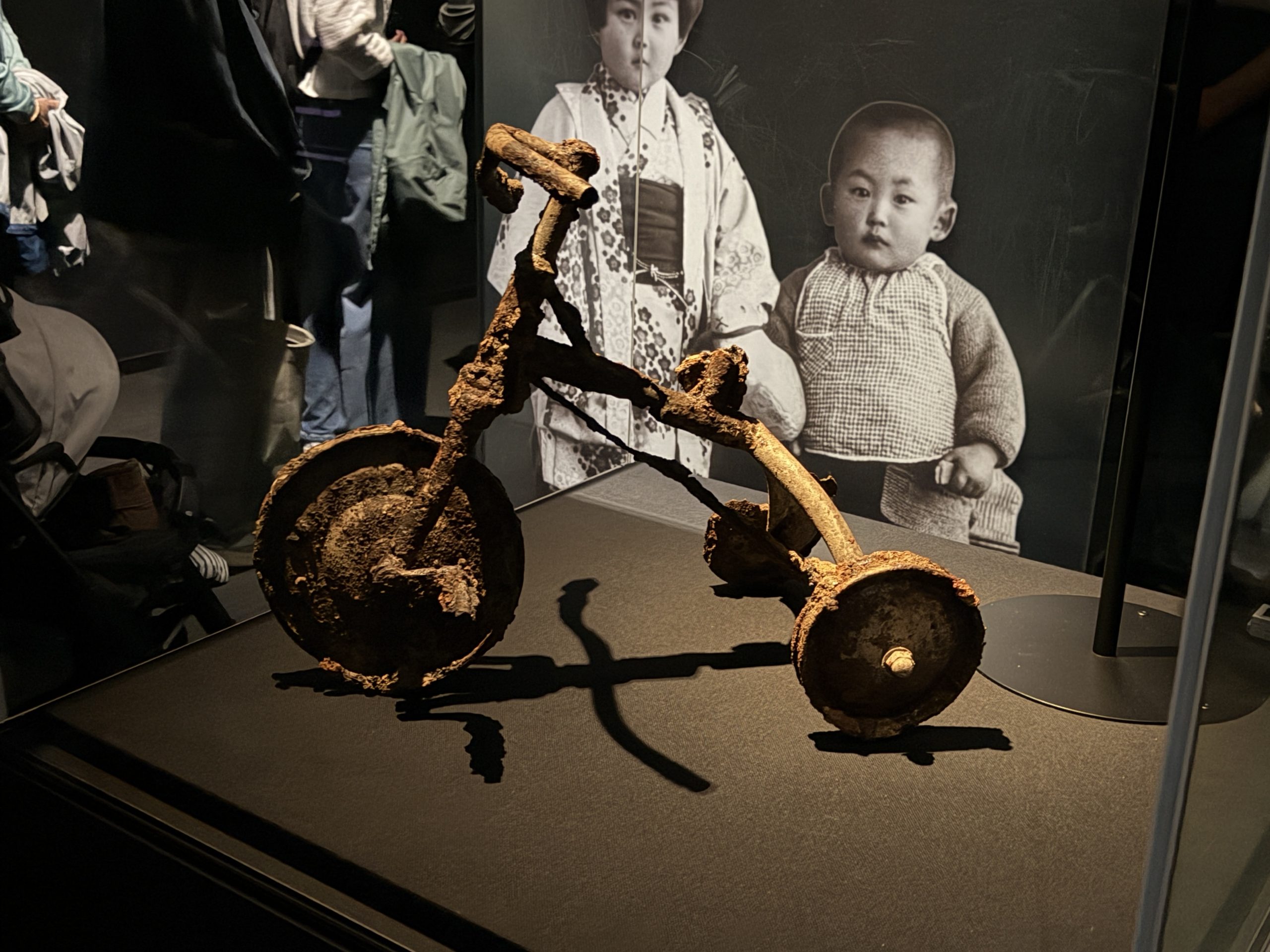 A charred trike