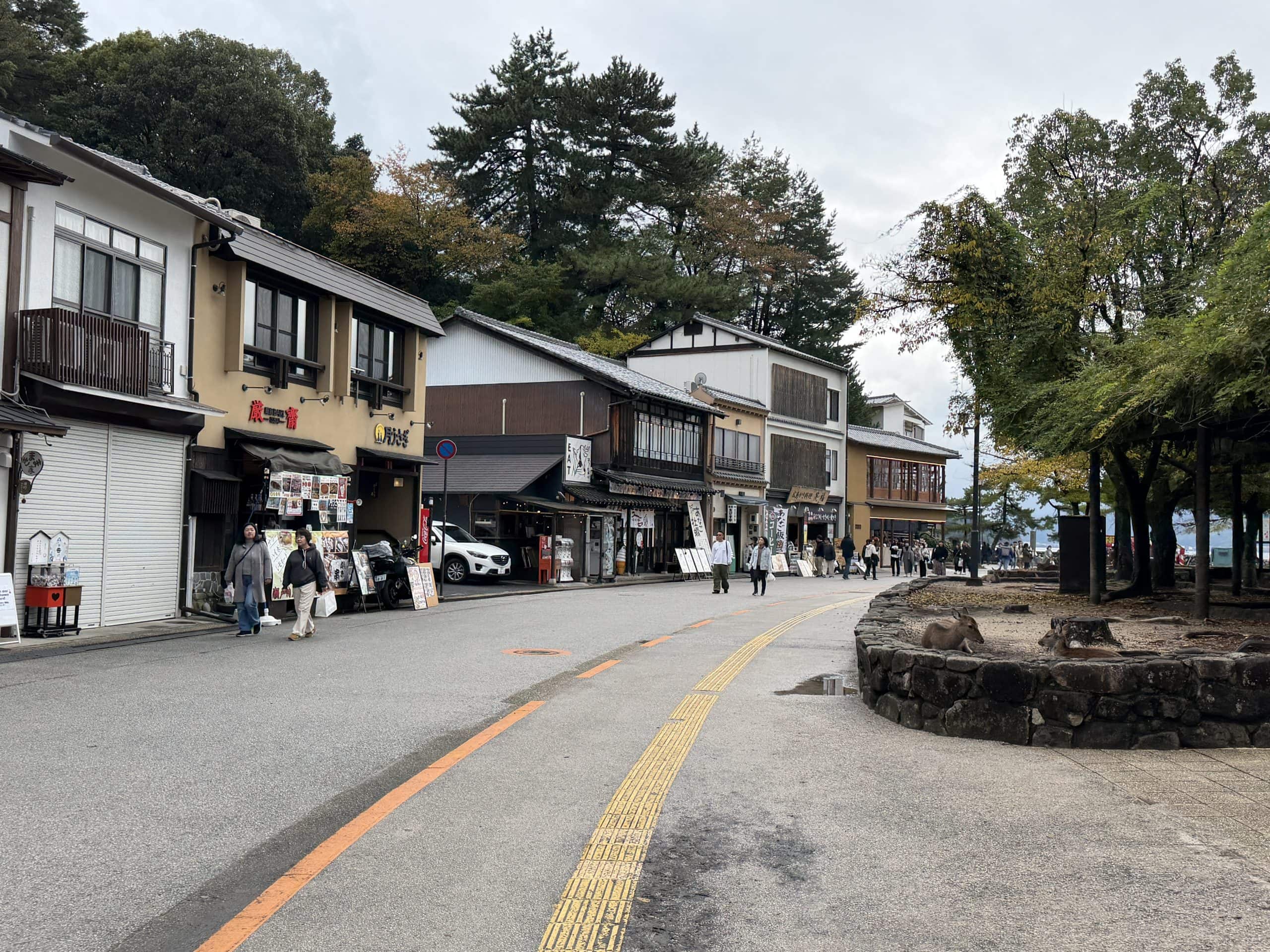 Shops in Miyajima