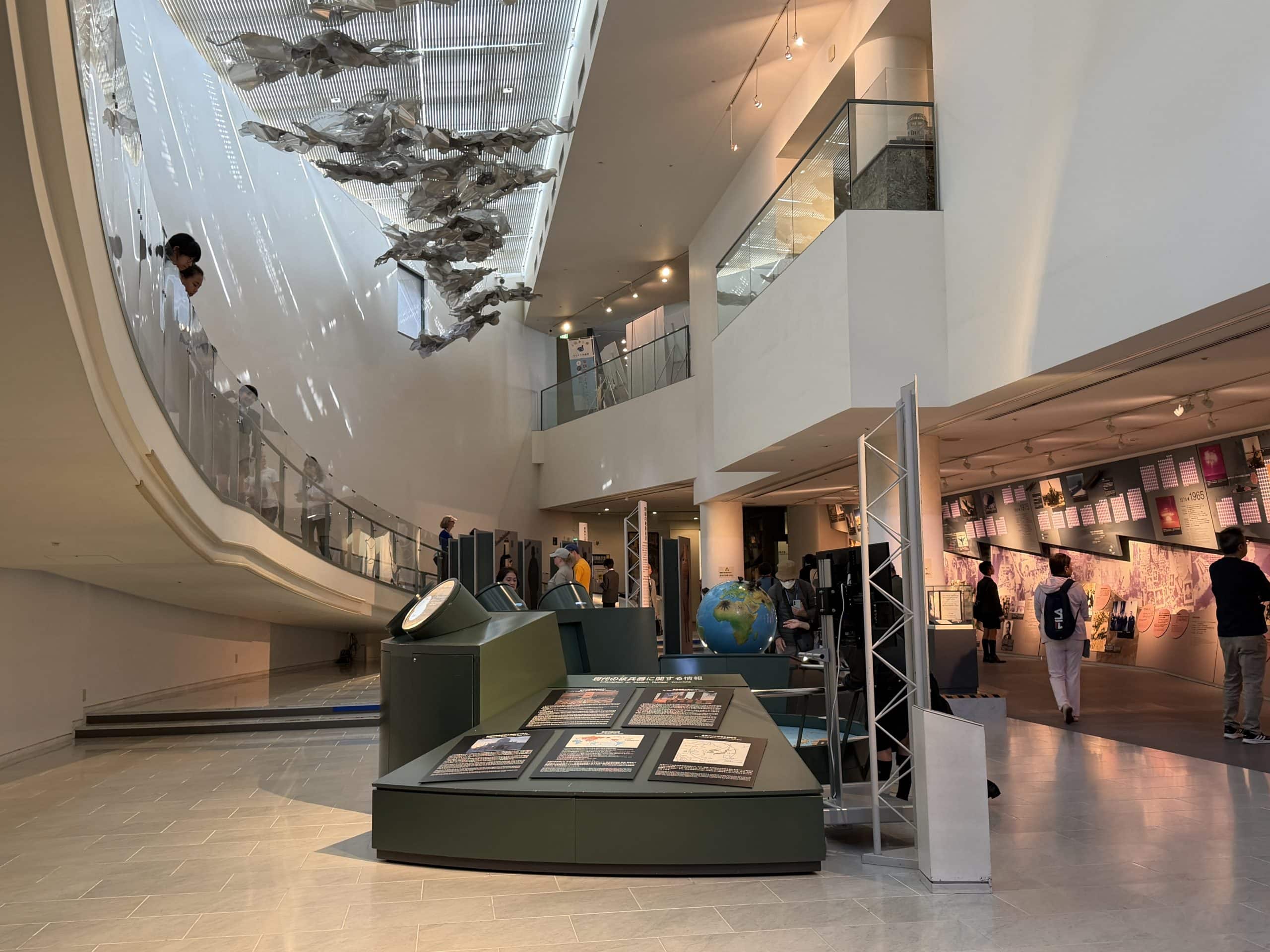 Interior of the museum