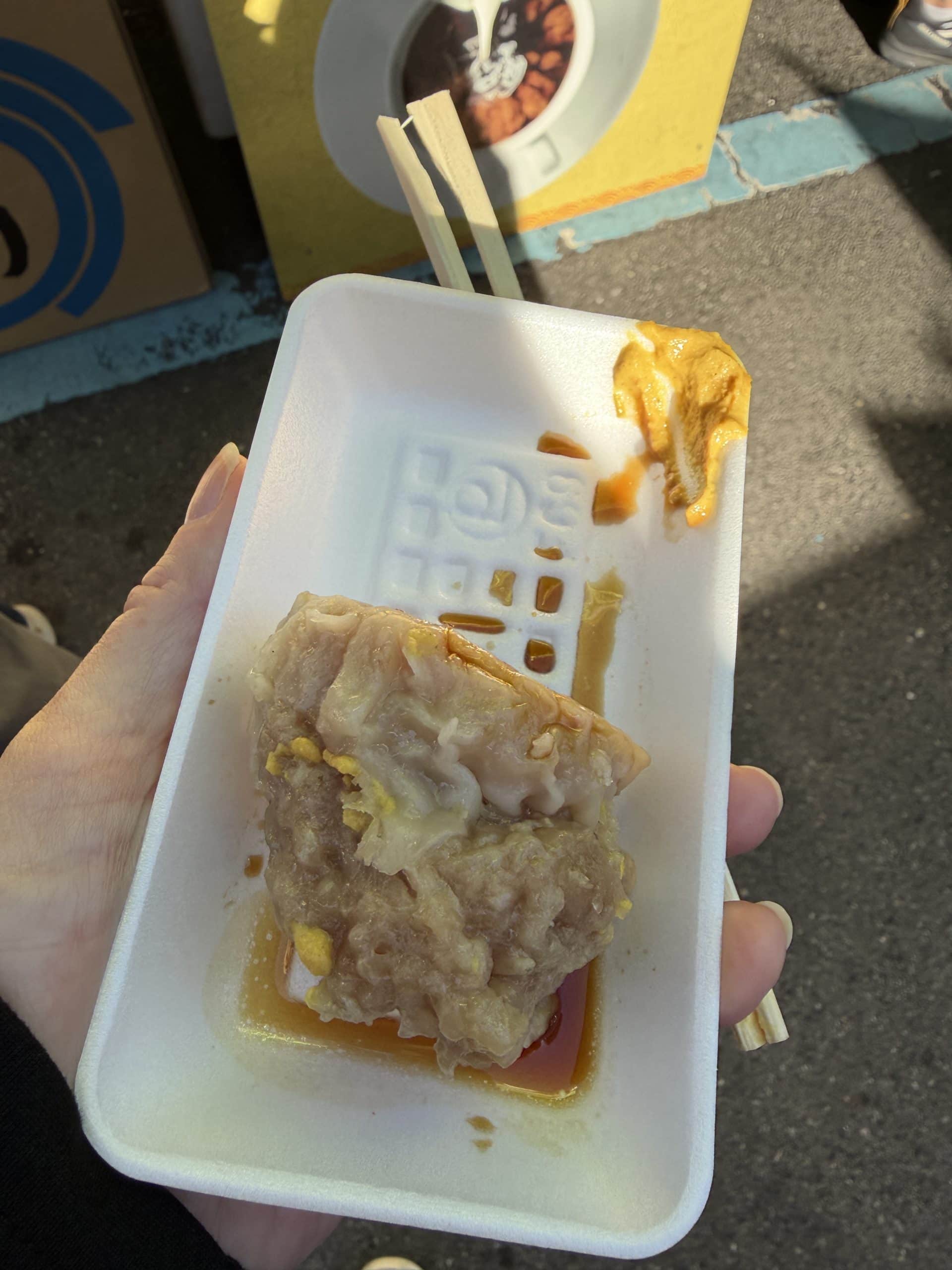 Pork dumpling