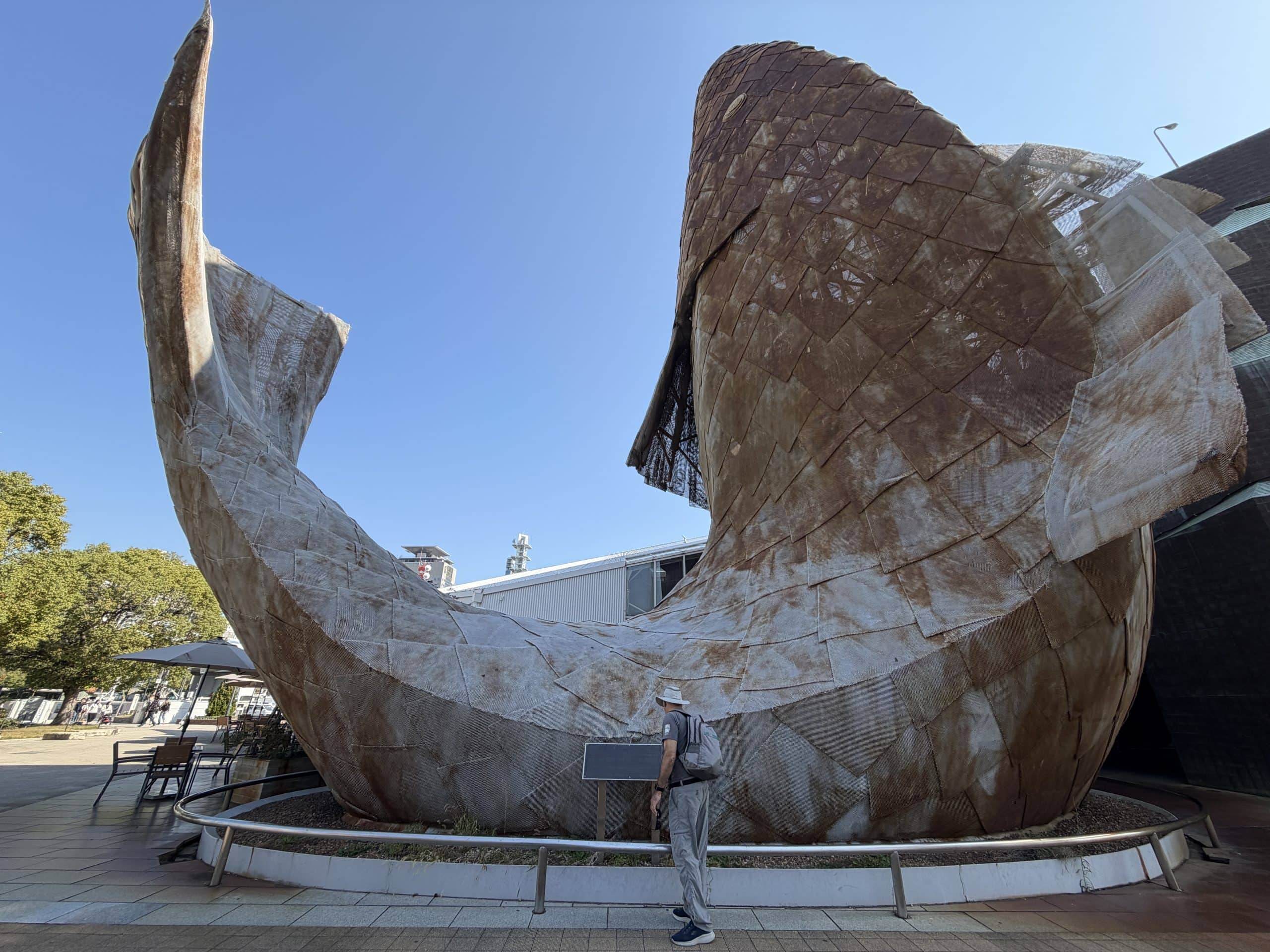 Fish sculpture