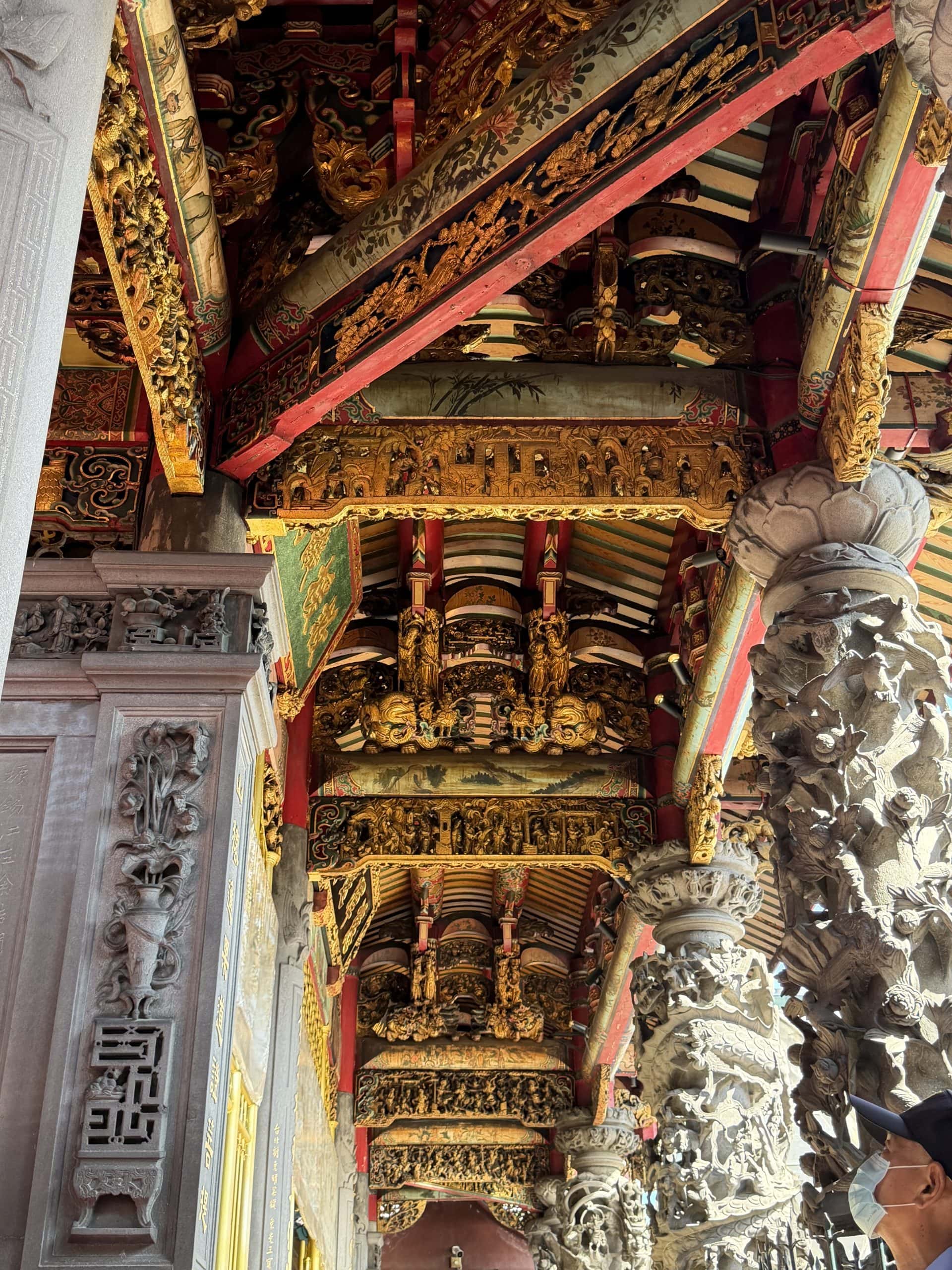 Carved ceilings