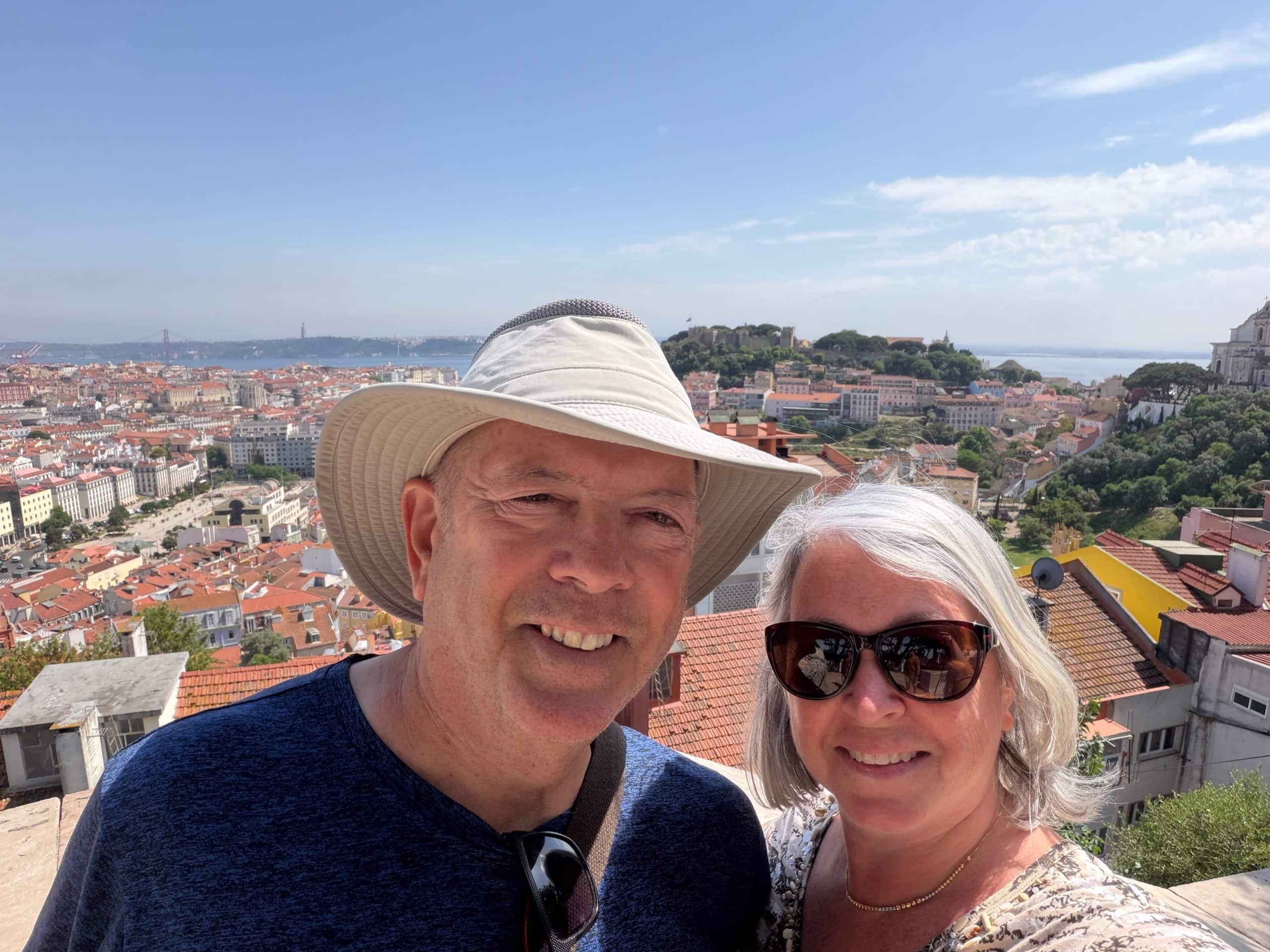 Our selfie - best things to do in Lisbon