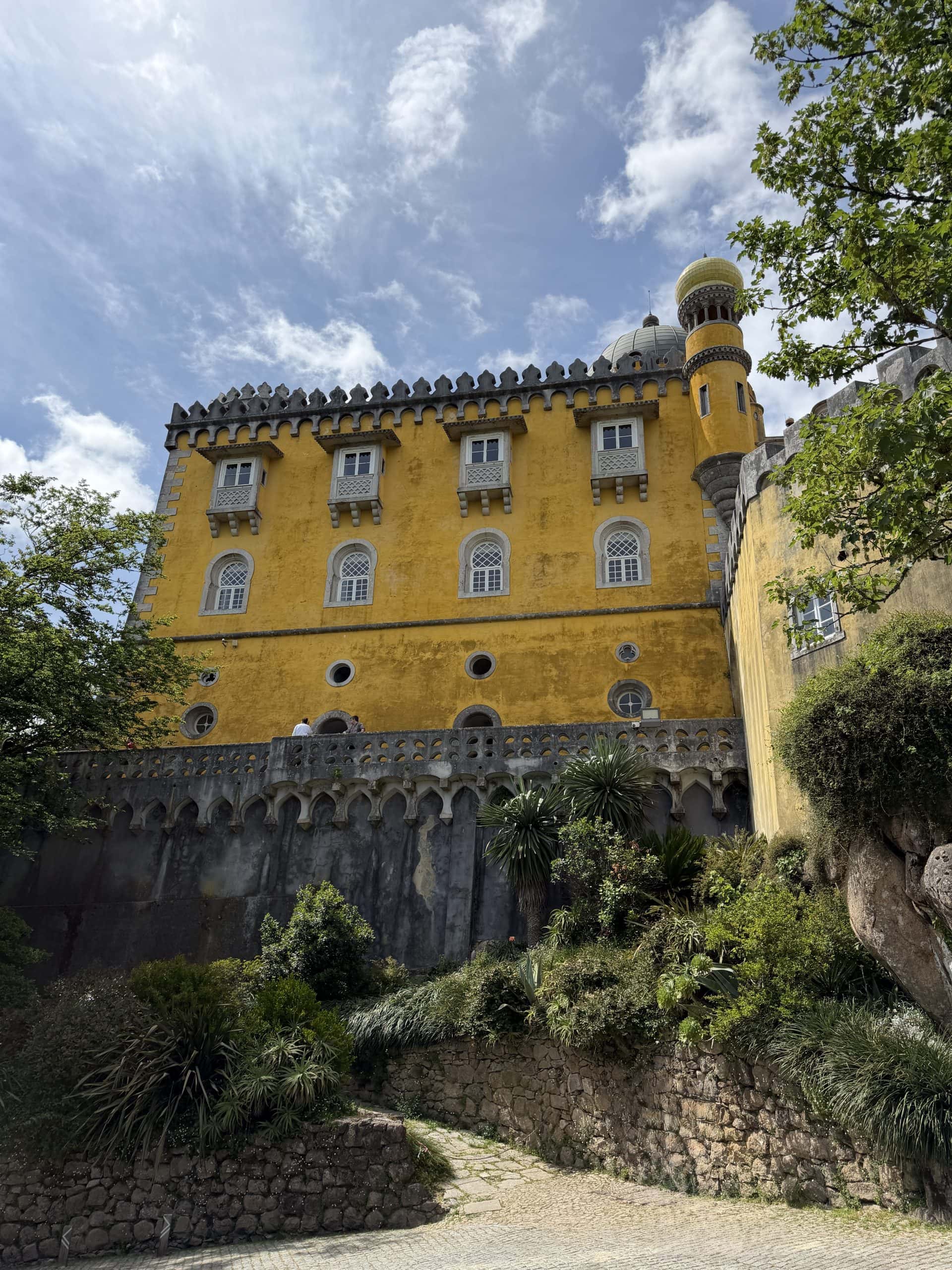 Palace high on the hill