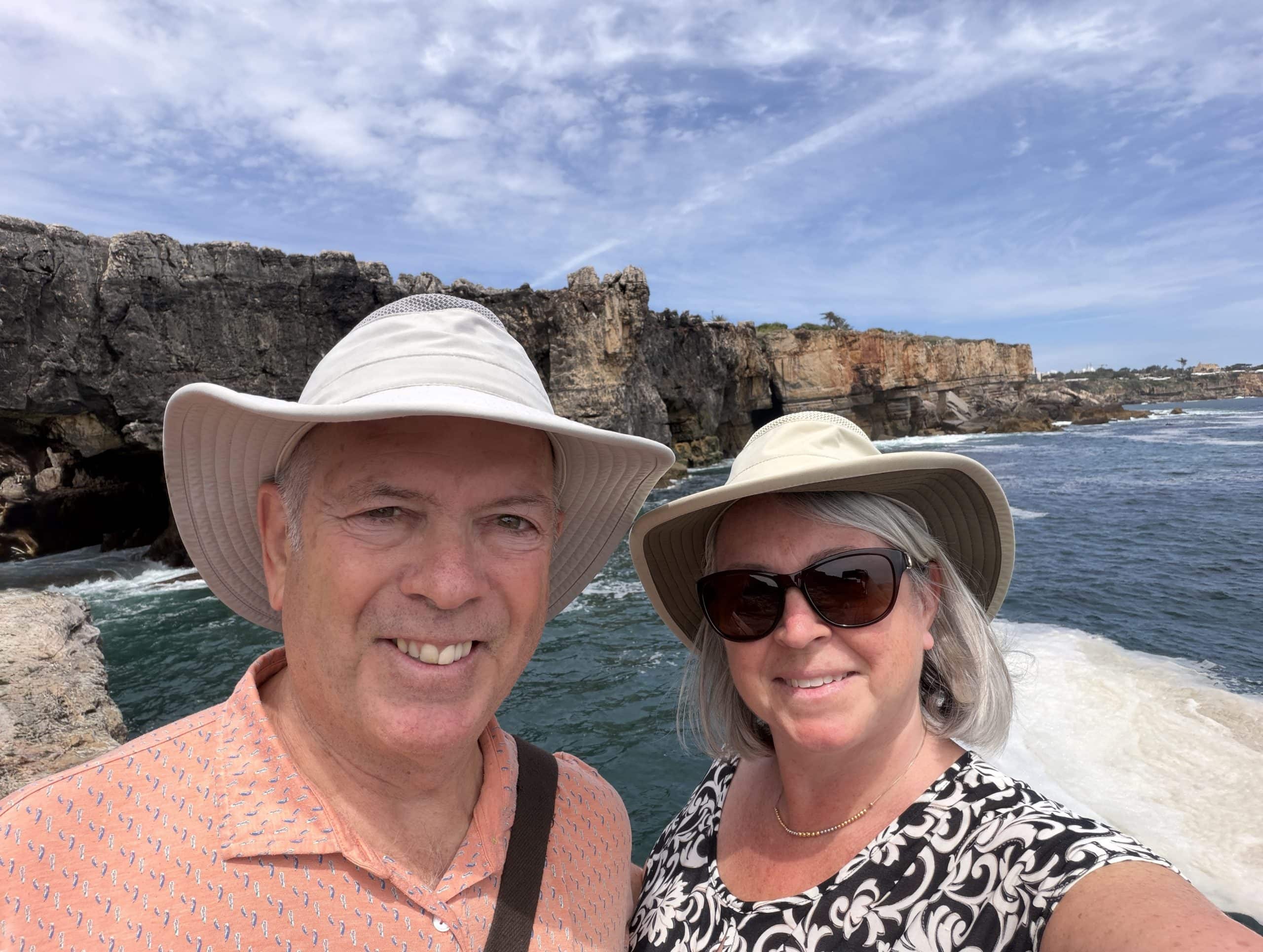 Our selfie in Cascais