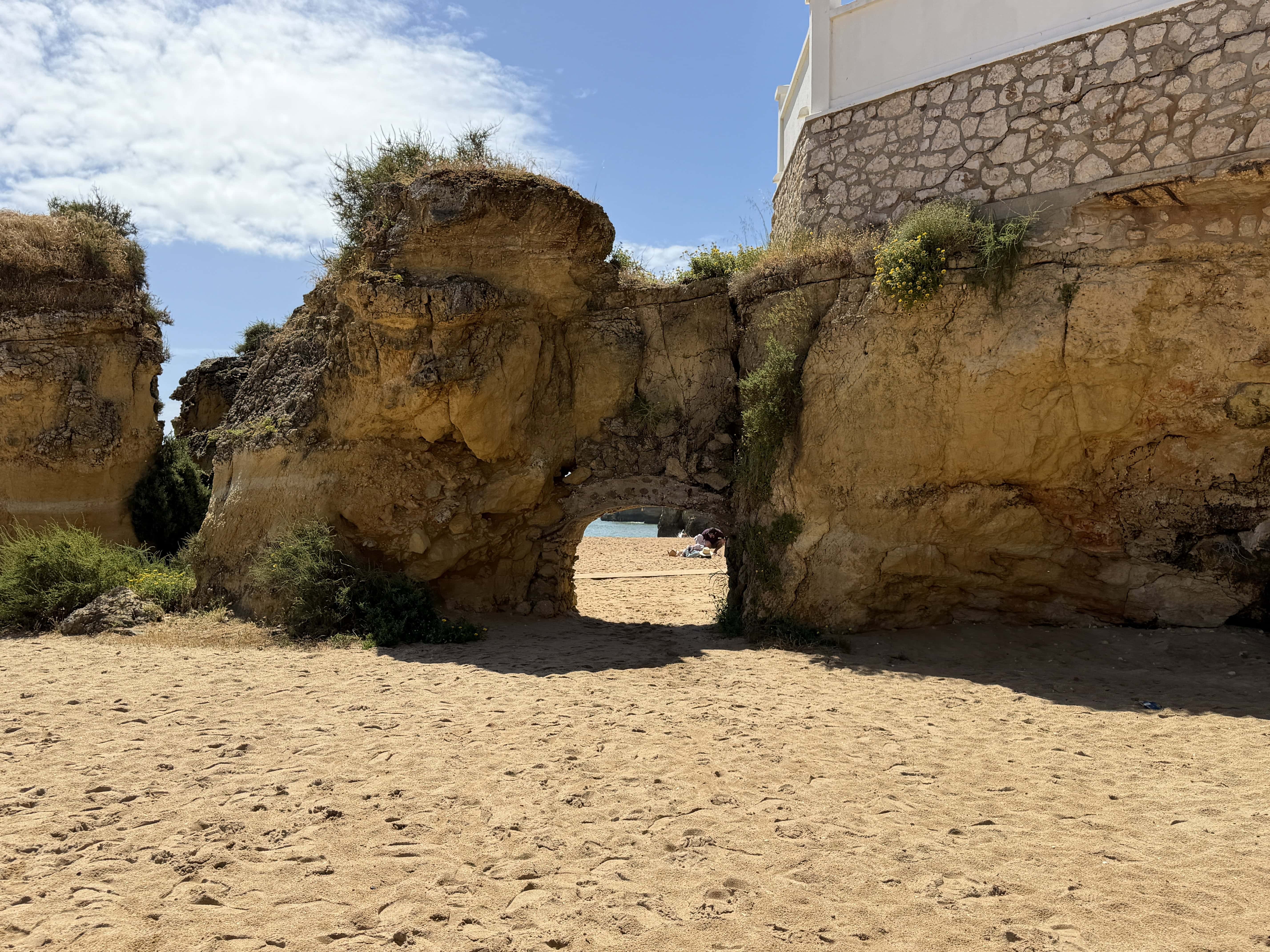 Limestone arches