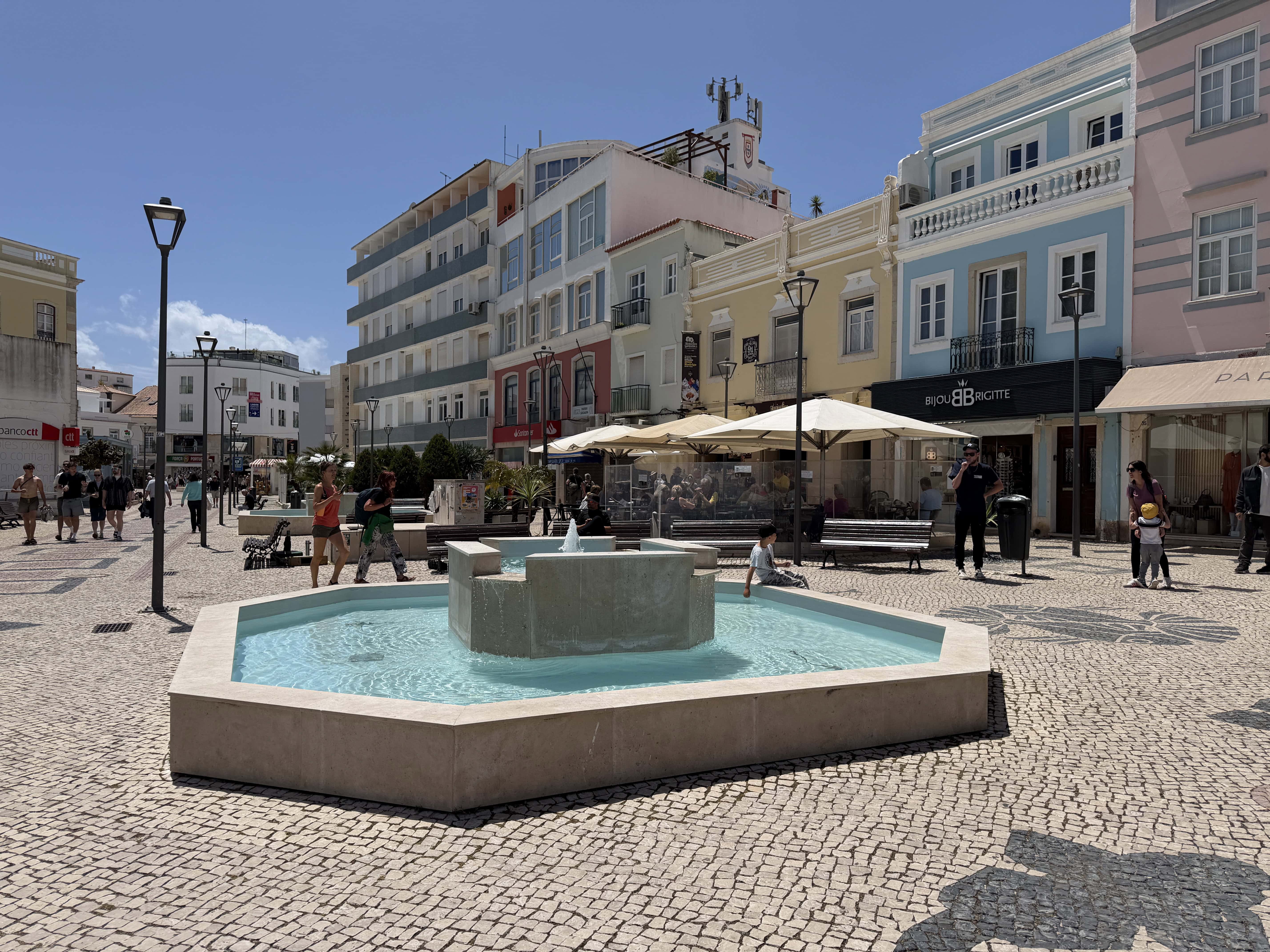 Fountain in the main square
