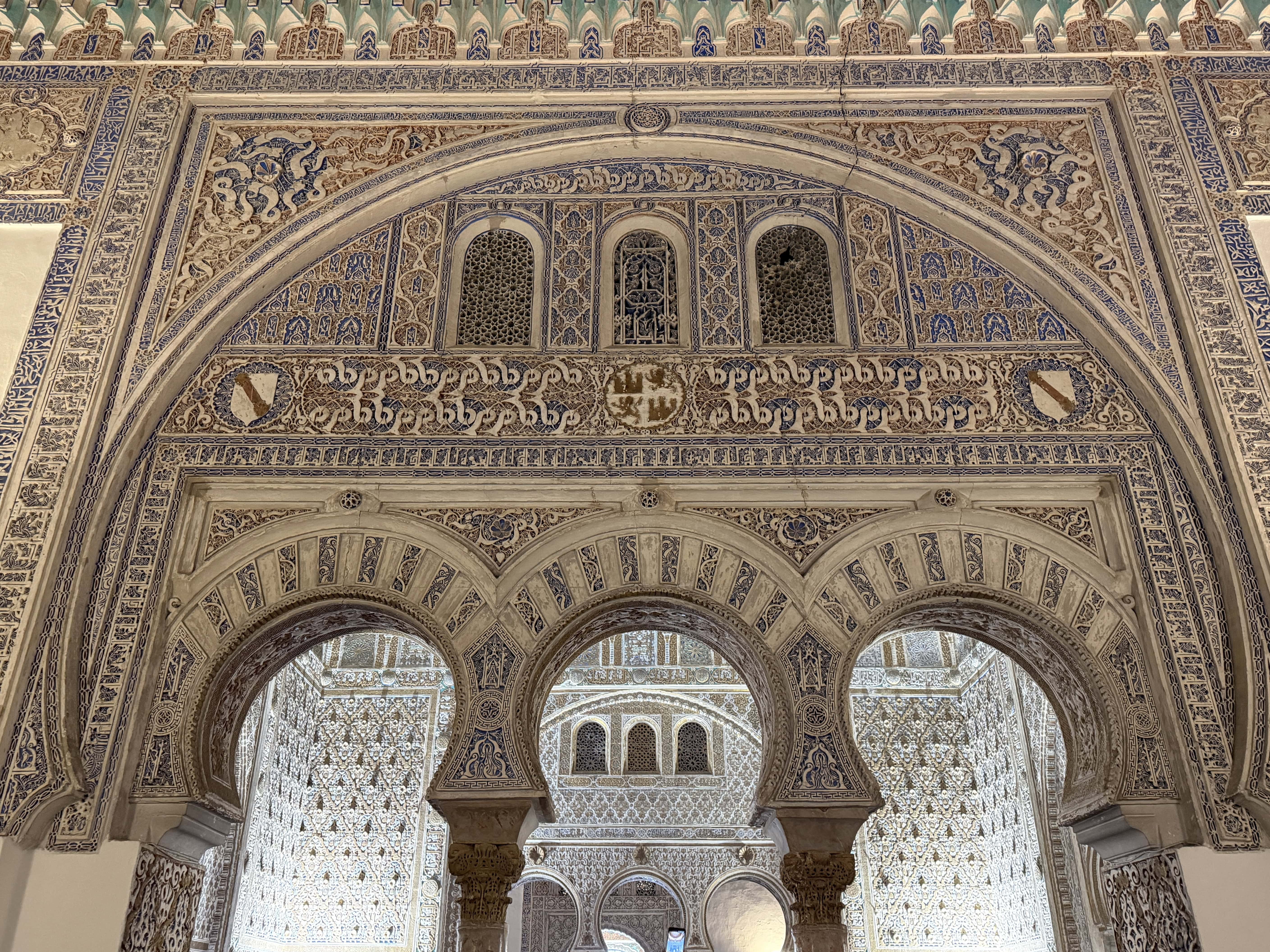 Stunning tiled archways