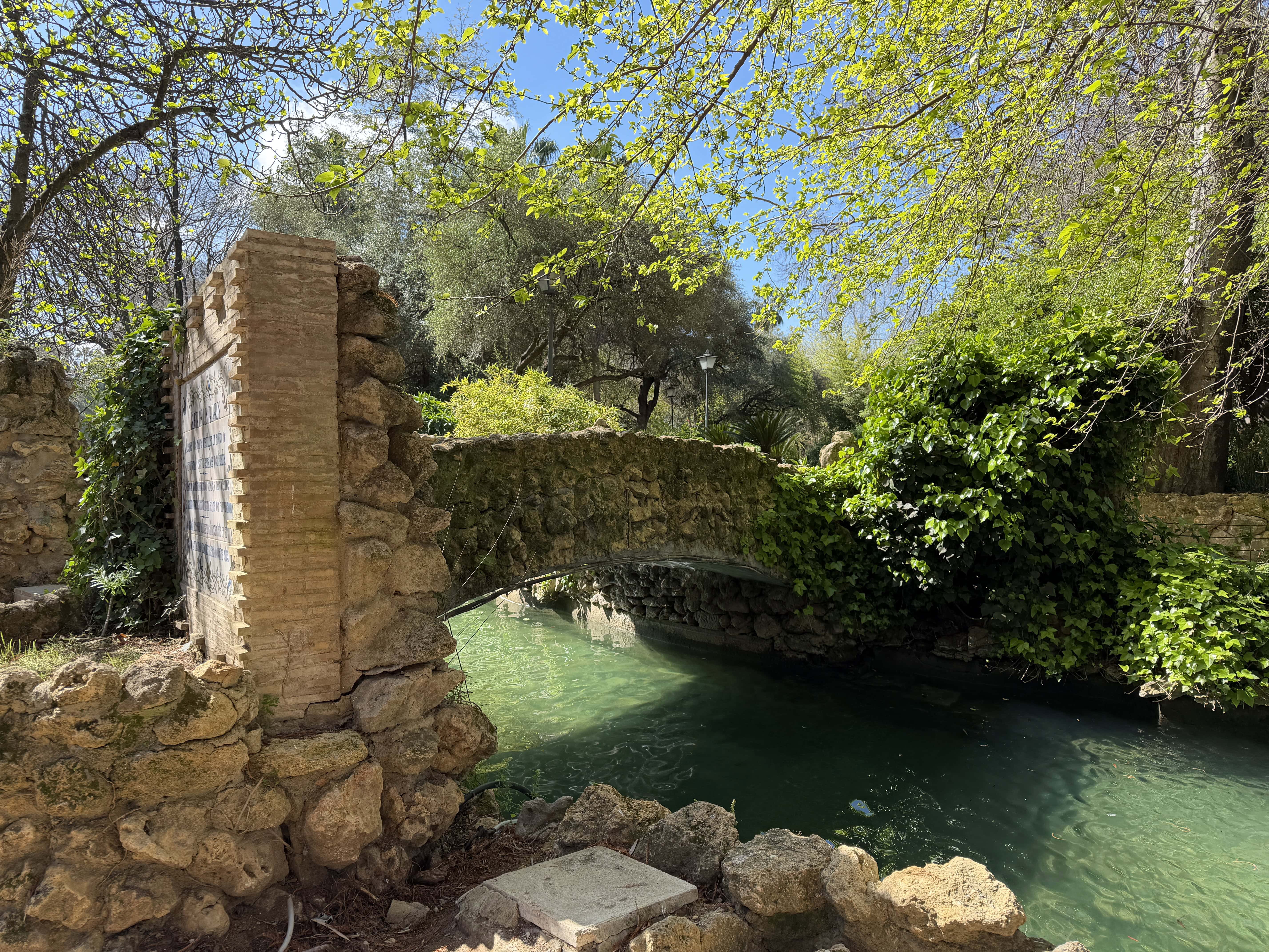 Bridge over the water