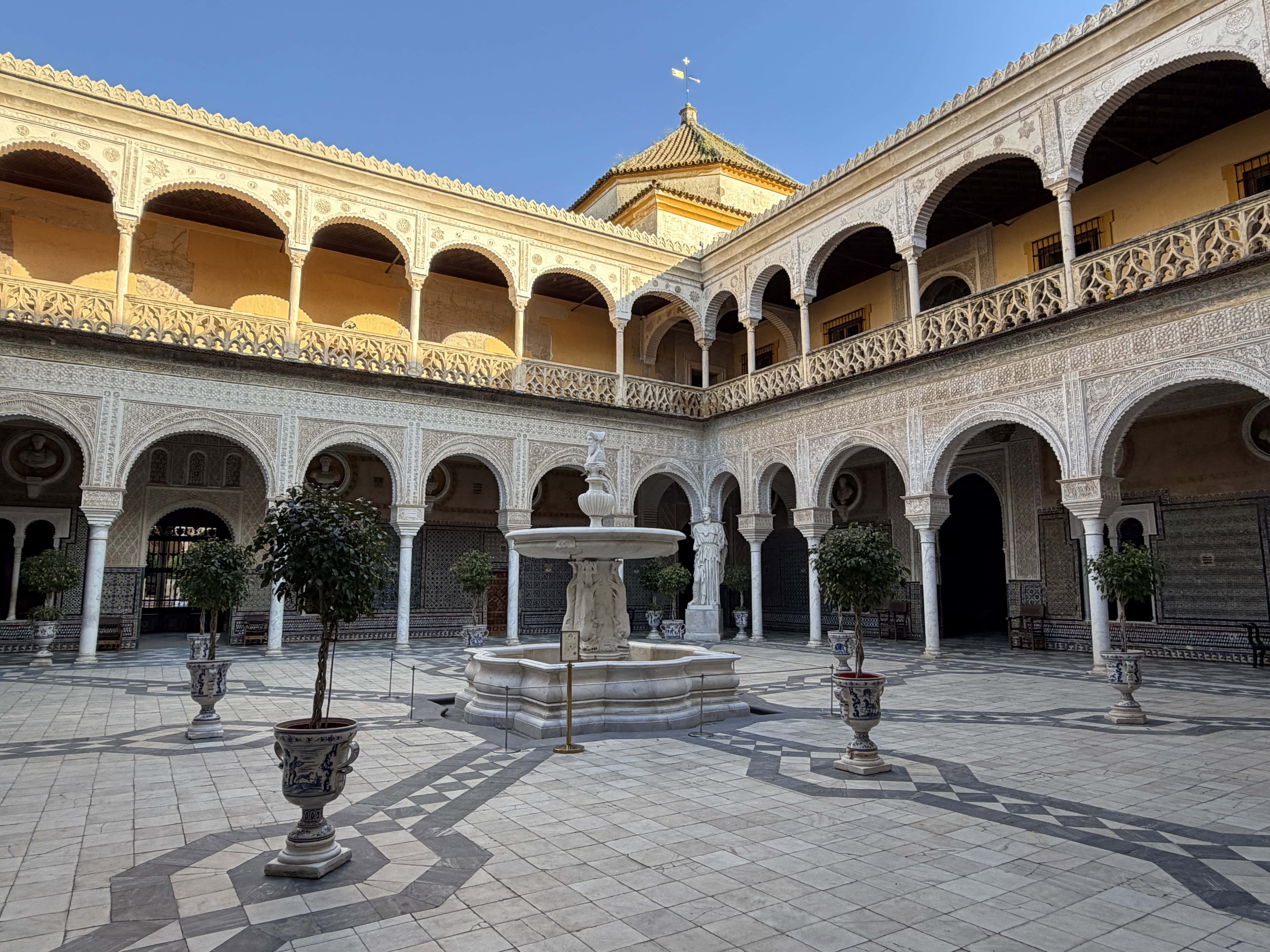 Casa de Pilatos courtyard